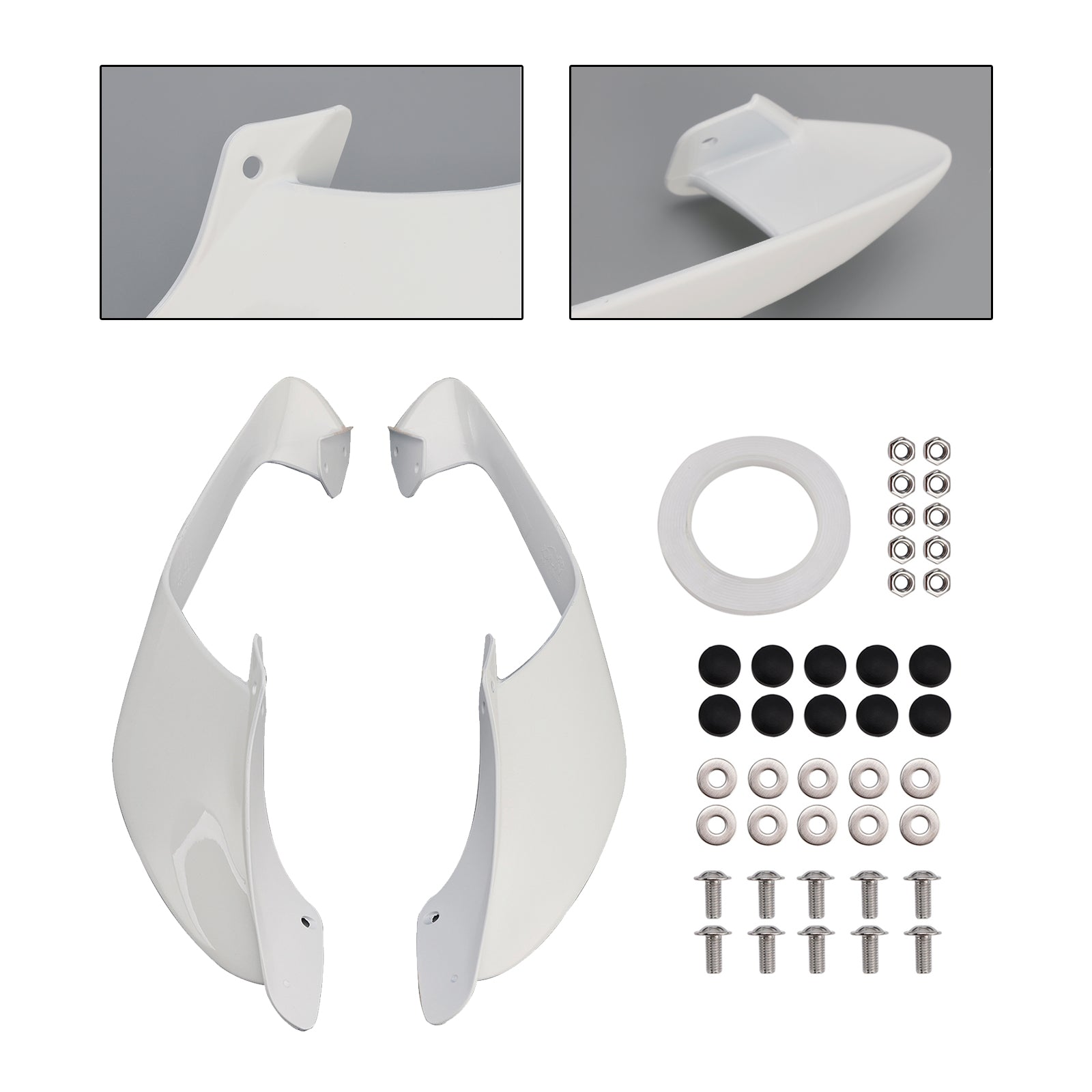 2021-2024 Yamaha YZF R1 R1M ailes latérales avant ailes becquet carénage