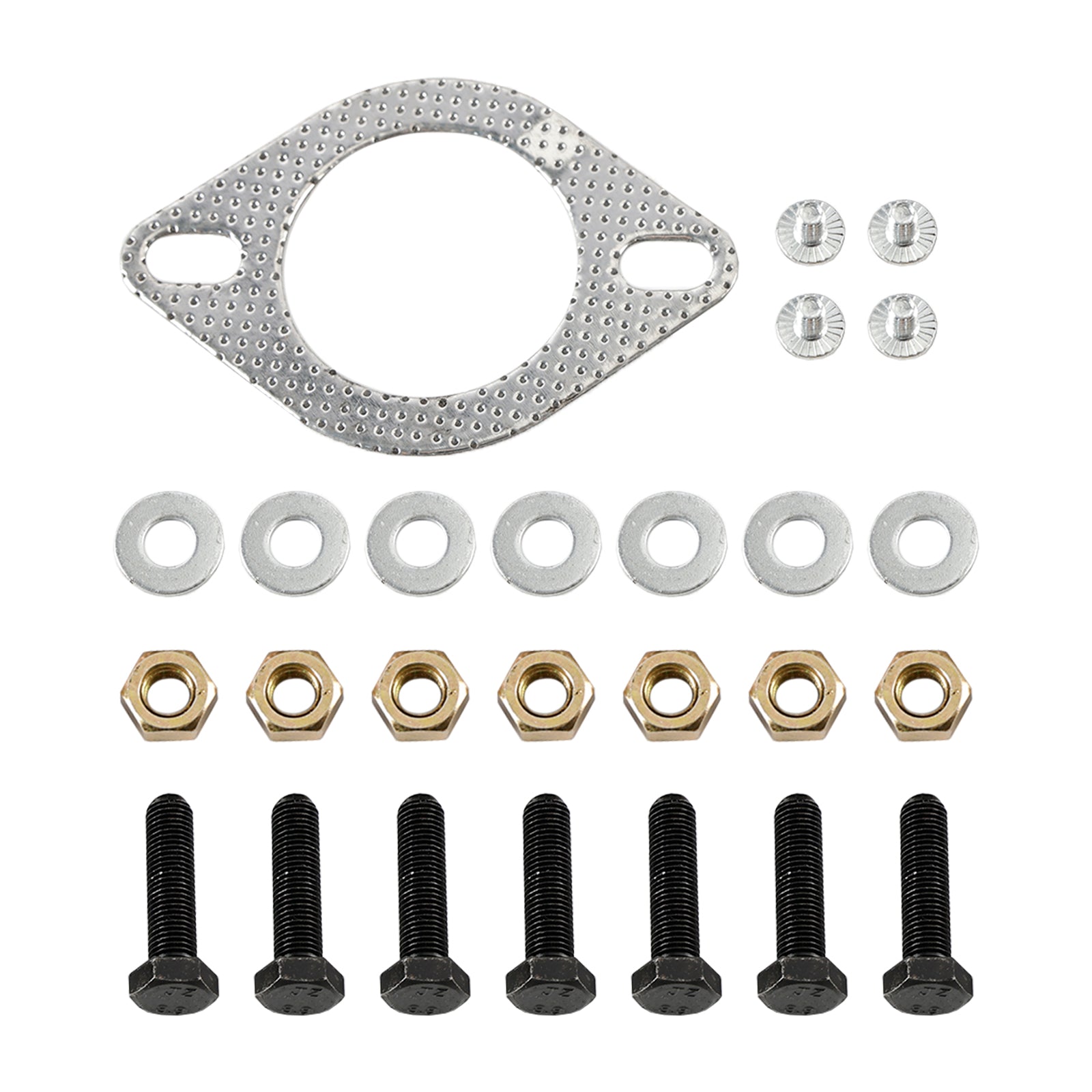 Type de convertisseur catalytique Kit de raccord approuvé pour Ford Focus C-MAX TI 1.6