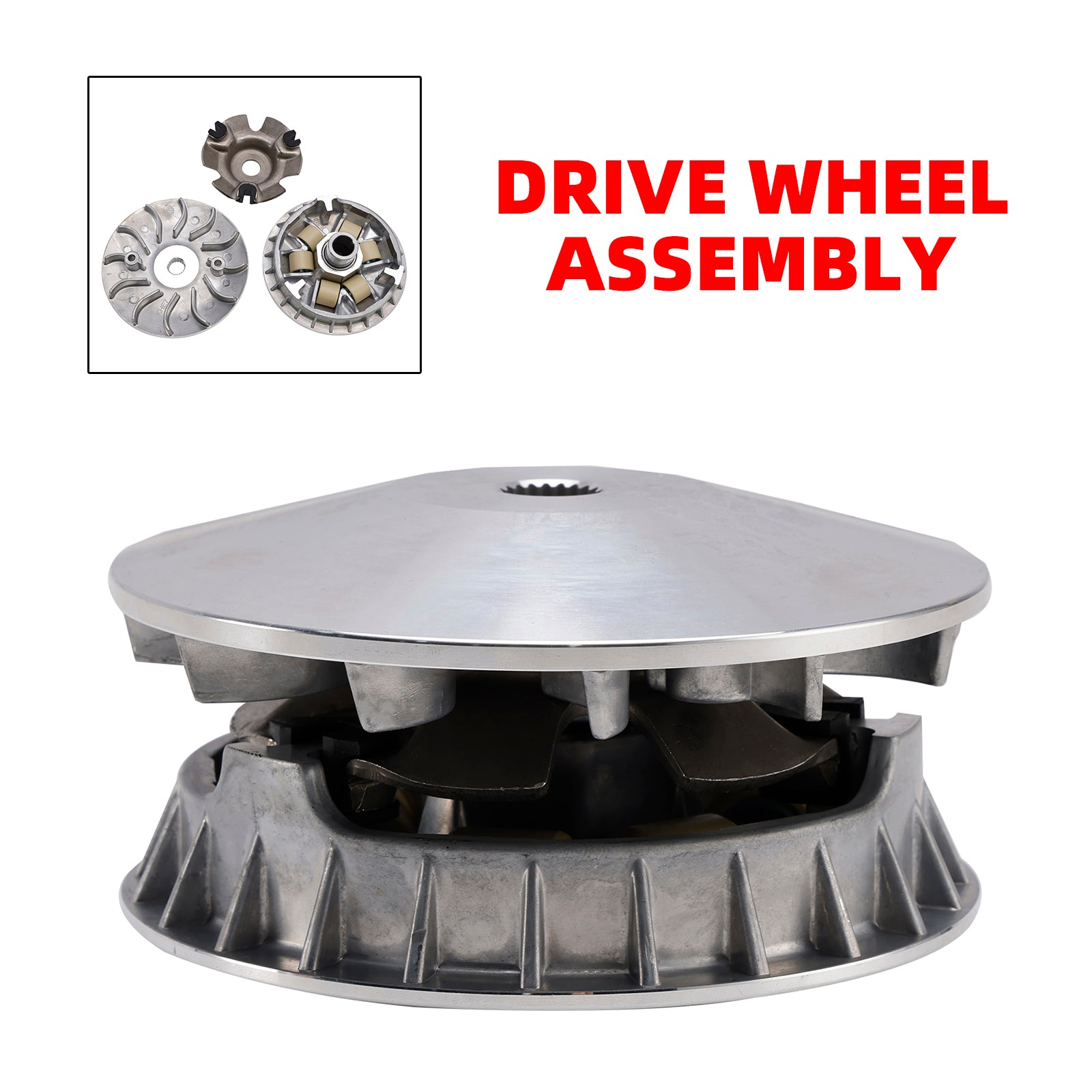 2008-2018 Kymco People S 300i complete frontvariatorset 77336013100 22102-KHE7-900