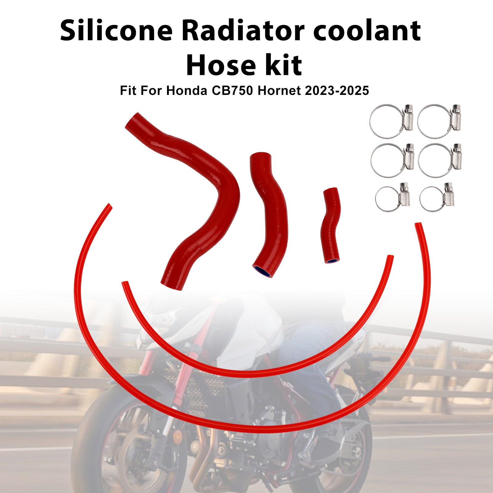 2023-2025 Honda XL750 Transalp Silicone Radiator coolant Hose Kit
