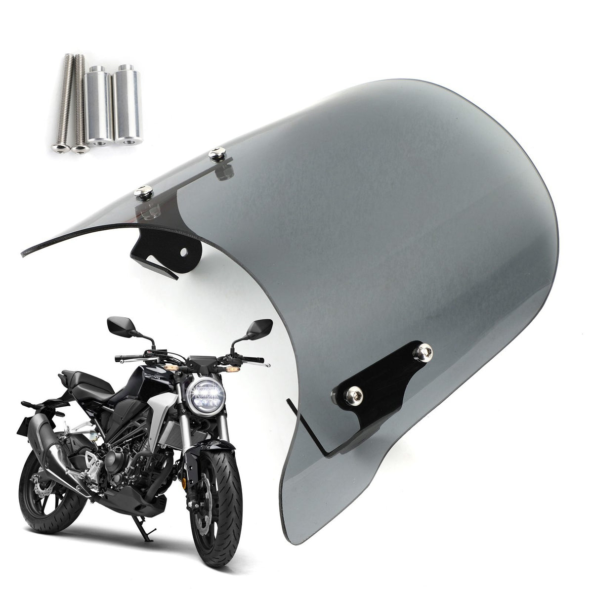 2018-2020 HONDA CB125R Windshield Windscreen Protector Generic