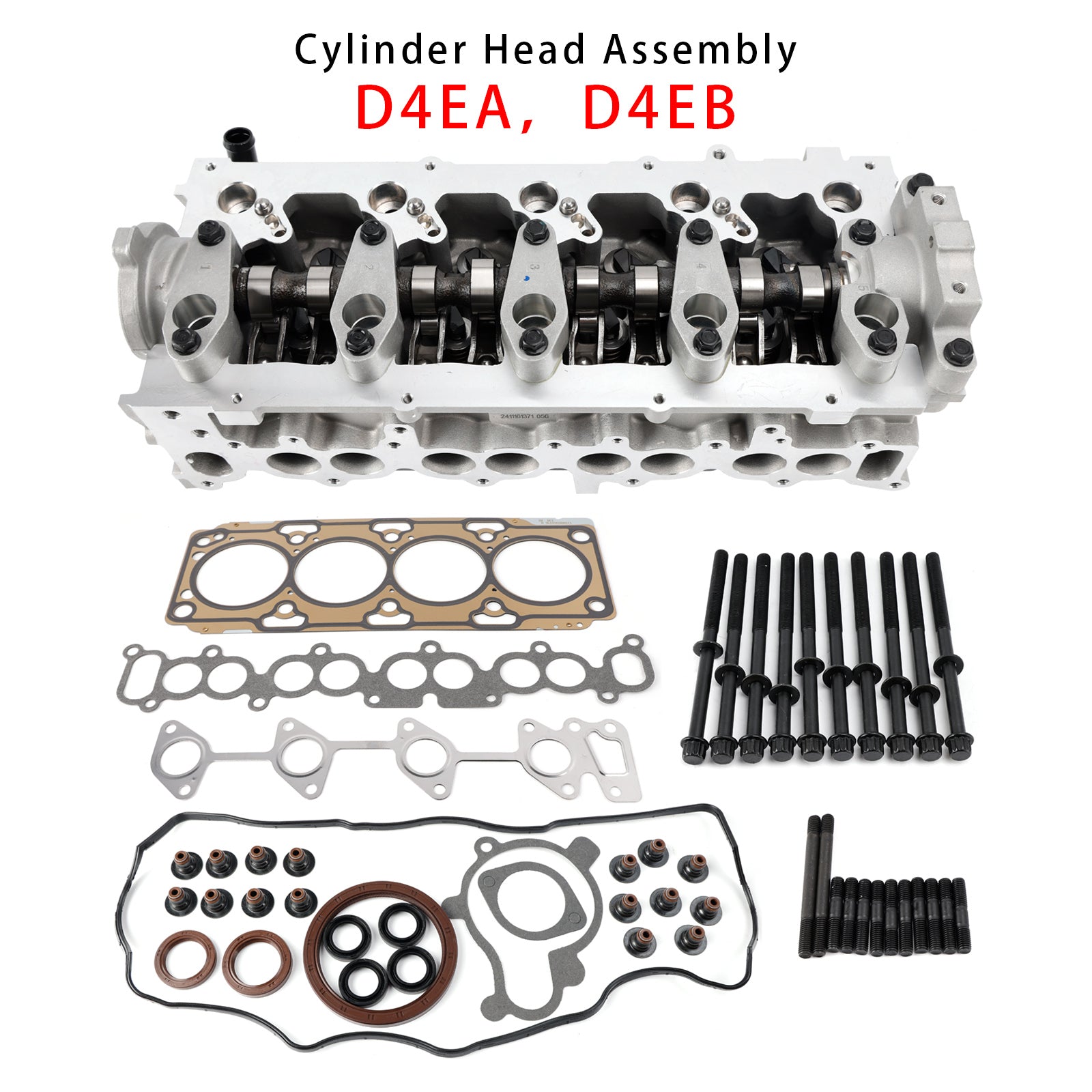 Cylinder Head Assembly With Gasket Kit D4EA D4EB For Hyundai Santa Fe 2.0L