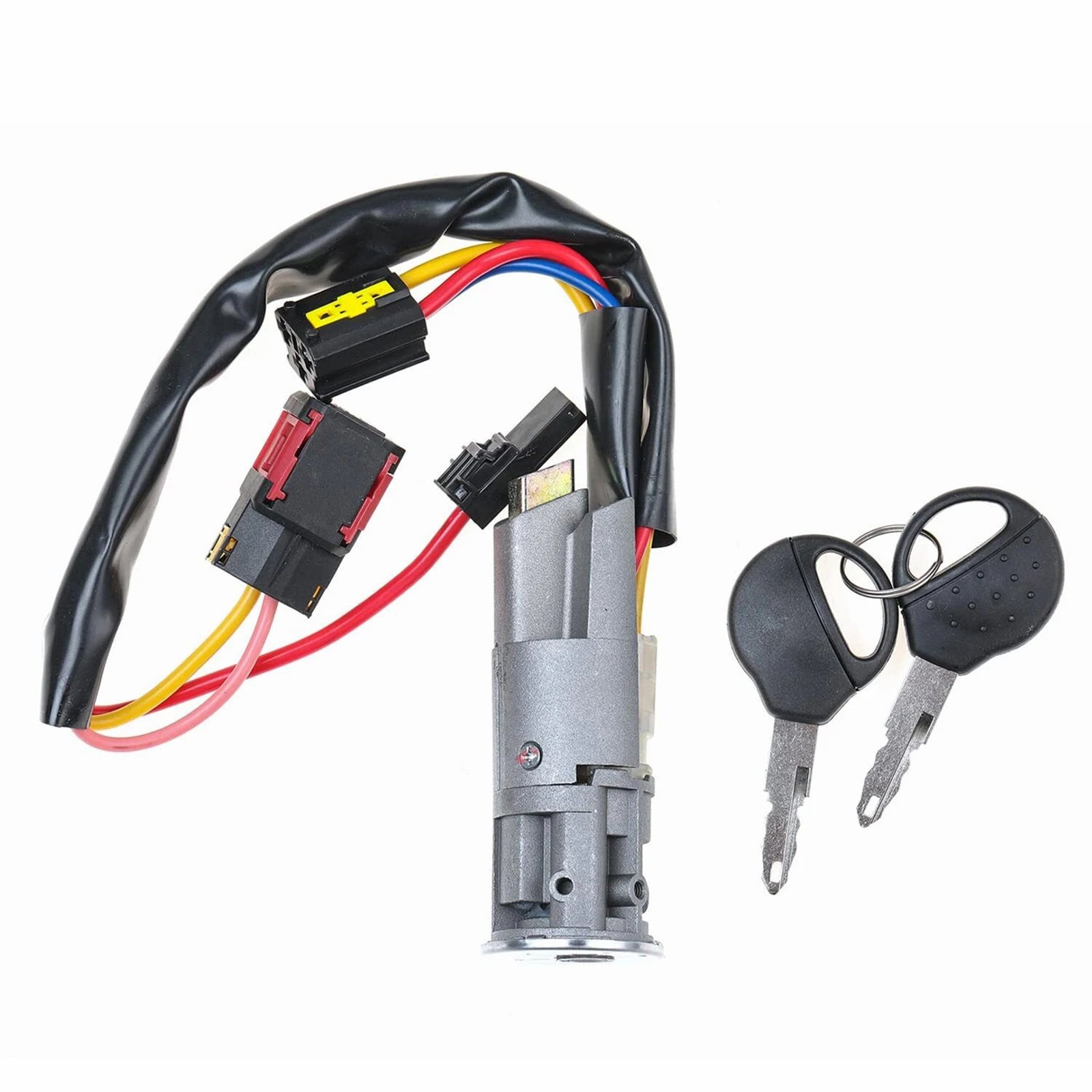Ignition Lock Starter Switch med 2 nøkler for Peugeot 206 Citroen Picasso