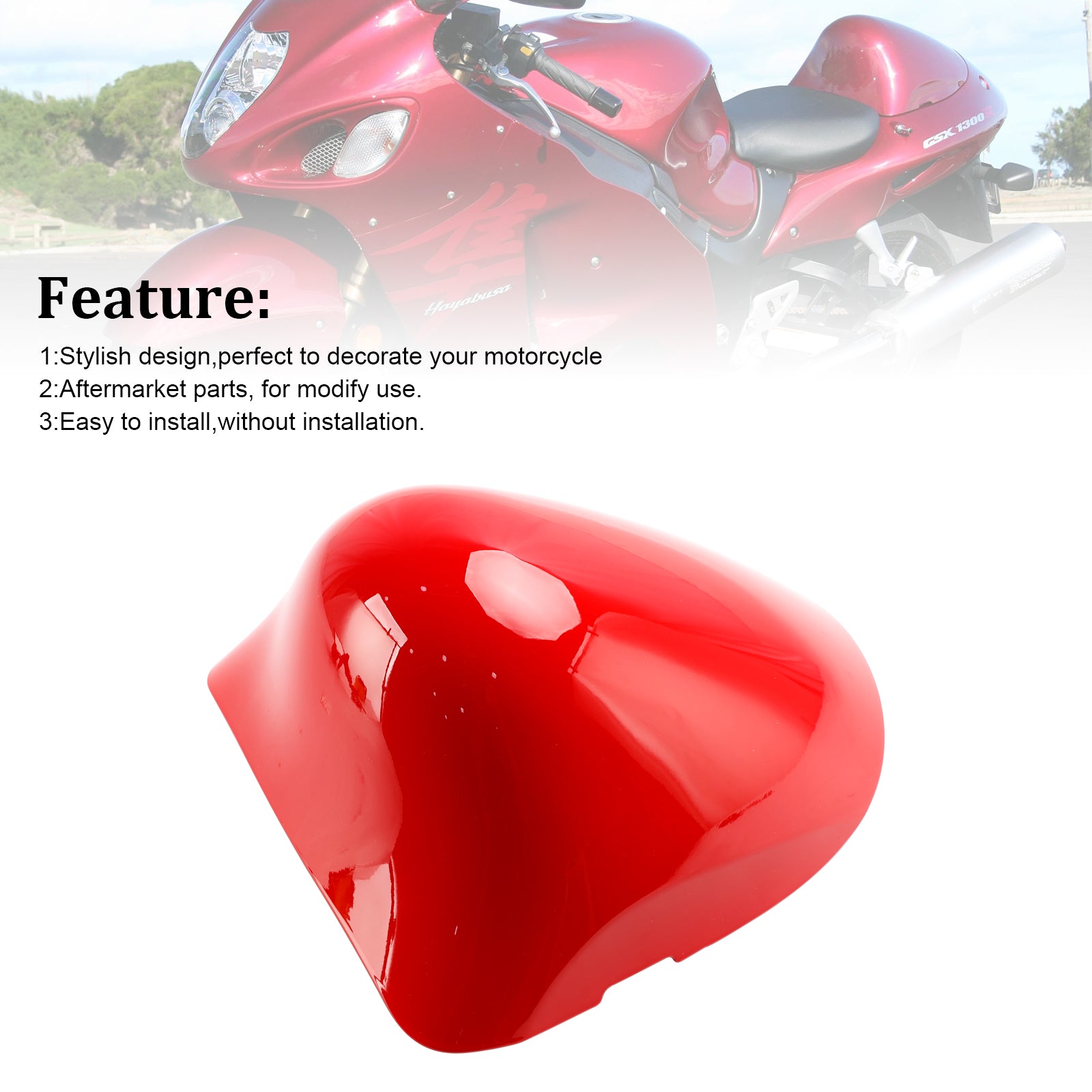 1999-2007 Suzuki GSX1300R GSX-R1300 Hayabusa baksete Fairing Cover