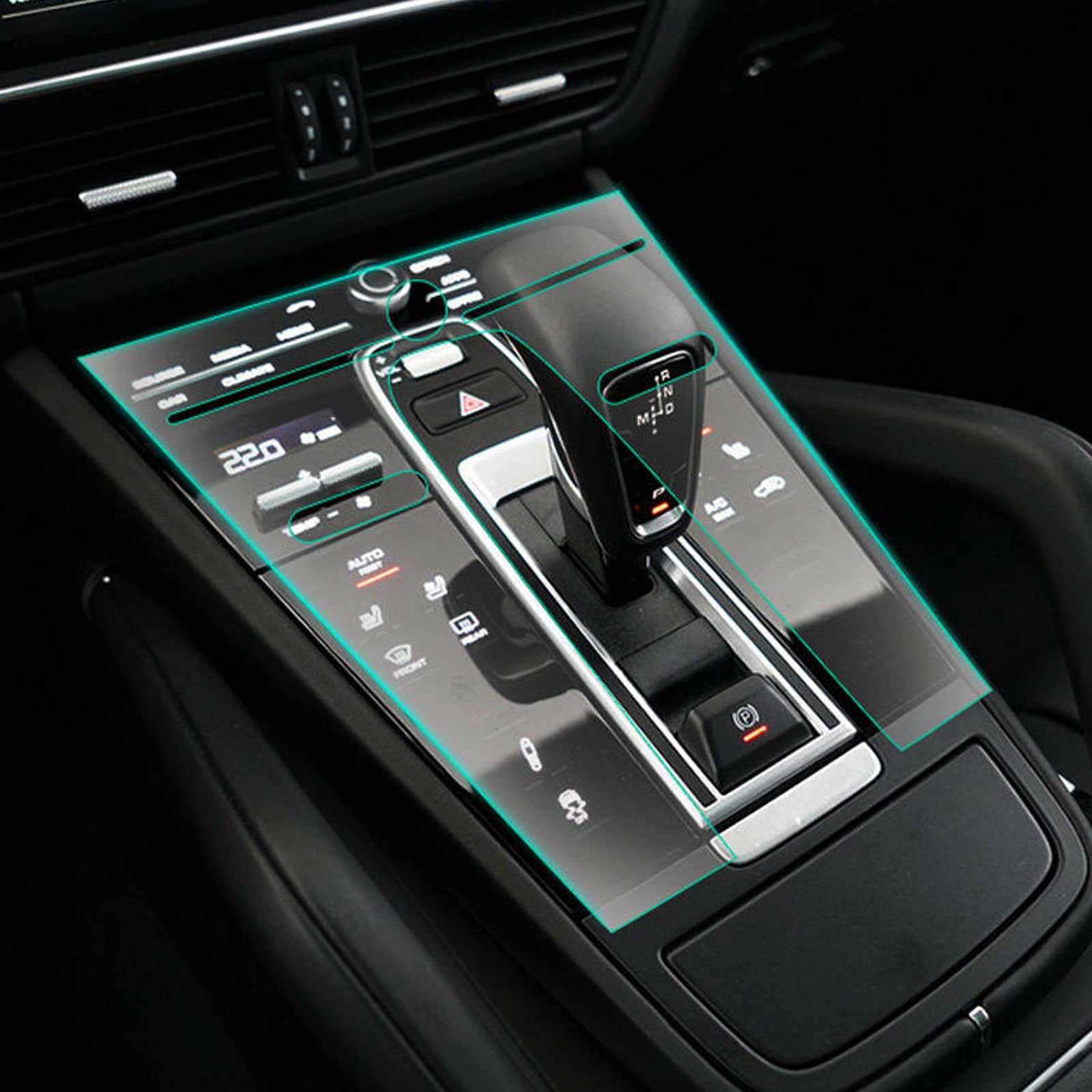 2018-2020 Porsche Cayenne 2.9T 3.0T 2PCS Film de protection d'écran TPU de navigation