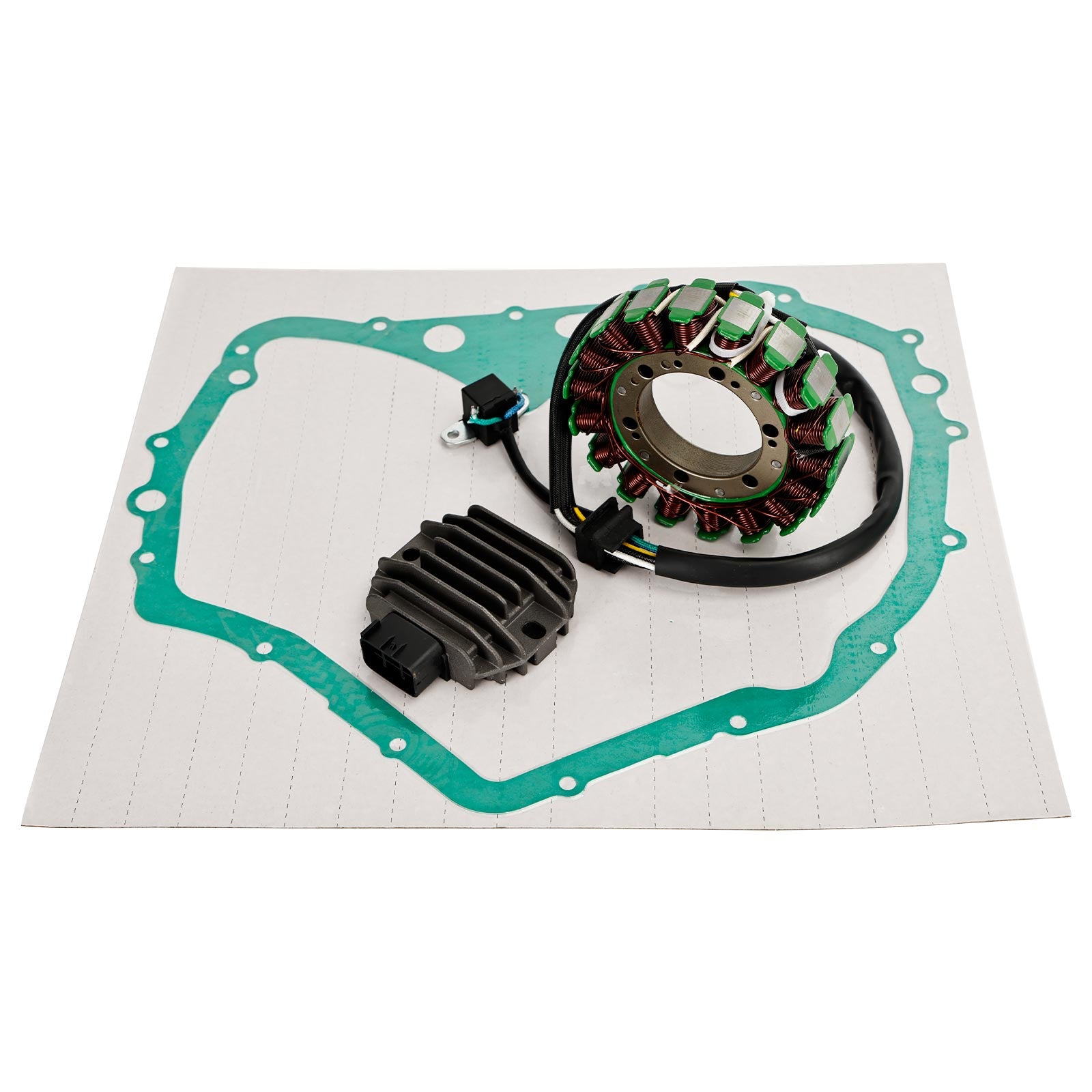 Regulátorový usmerňovač Magneto Stator tesnenie pre Suzuki LT-F400 Eiger 2x4 4x4 02-07