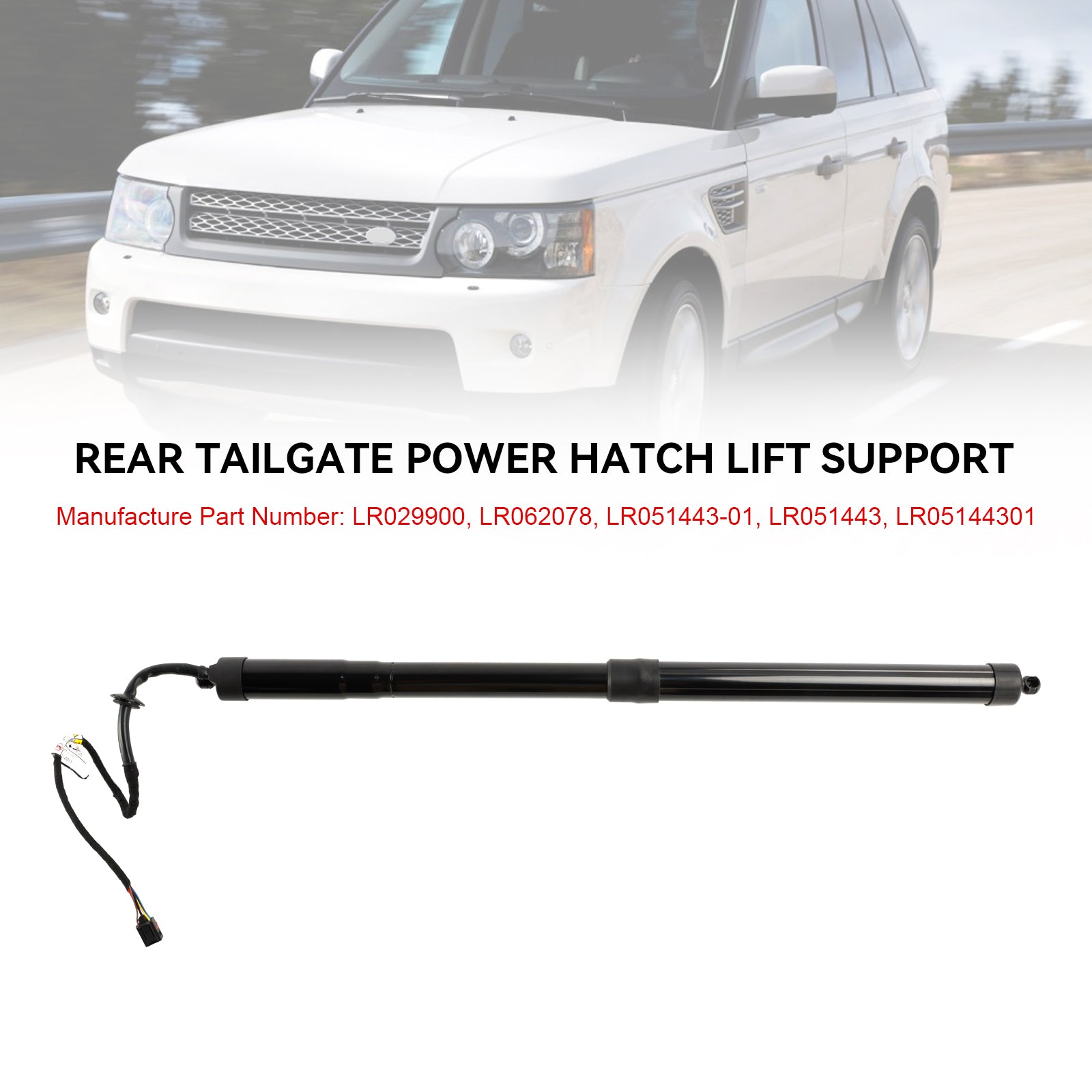 2010-2013 Land Rover Range Rover Sport L320 hayon vérin à gaz électrique LR051443