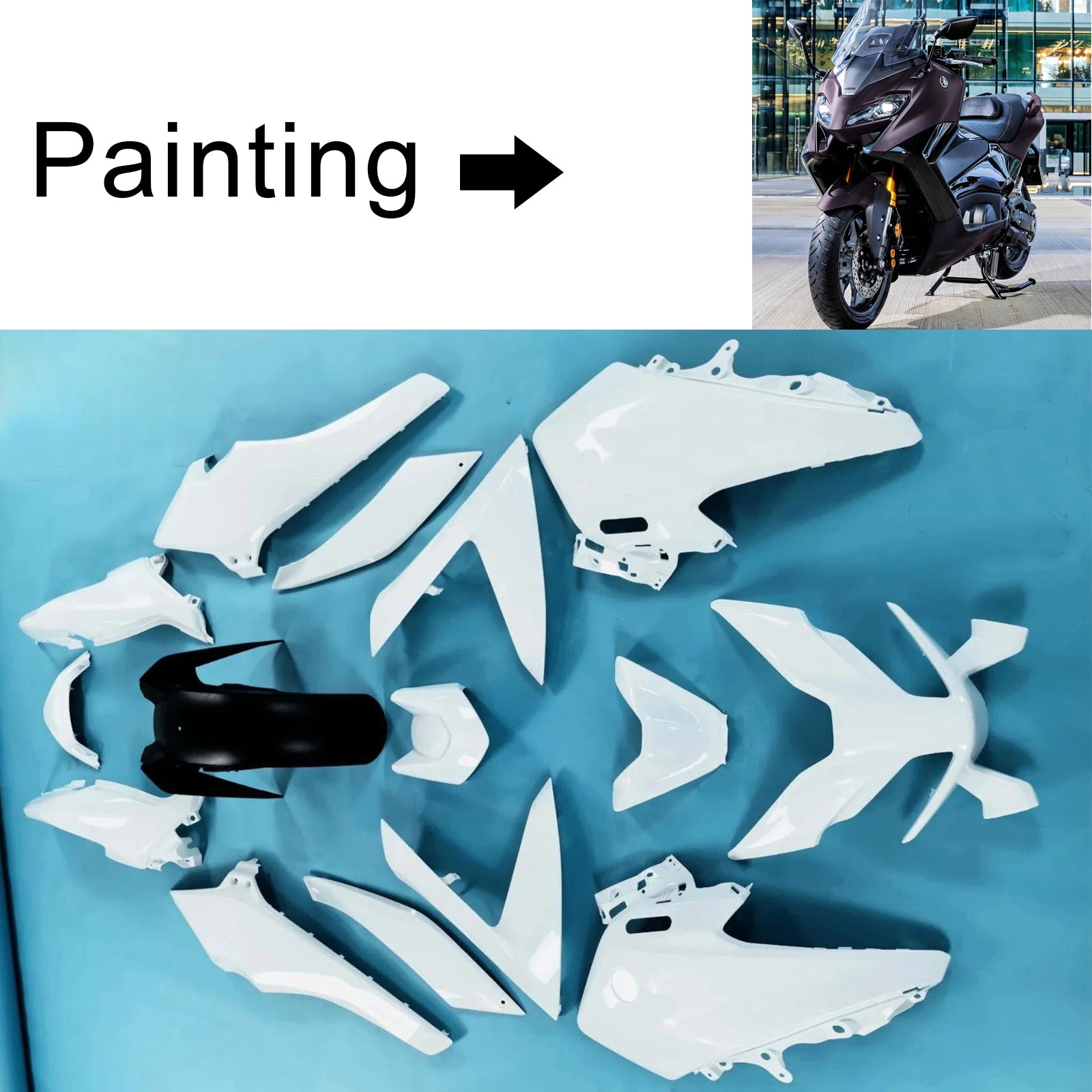 2022-2024 YAMAHA TMAX560 INJEKTION FAIRING KIT BODYWORK