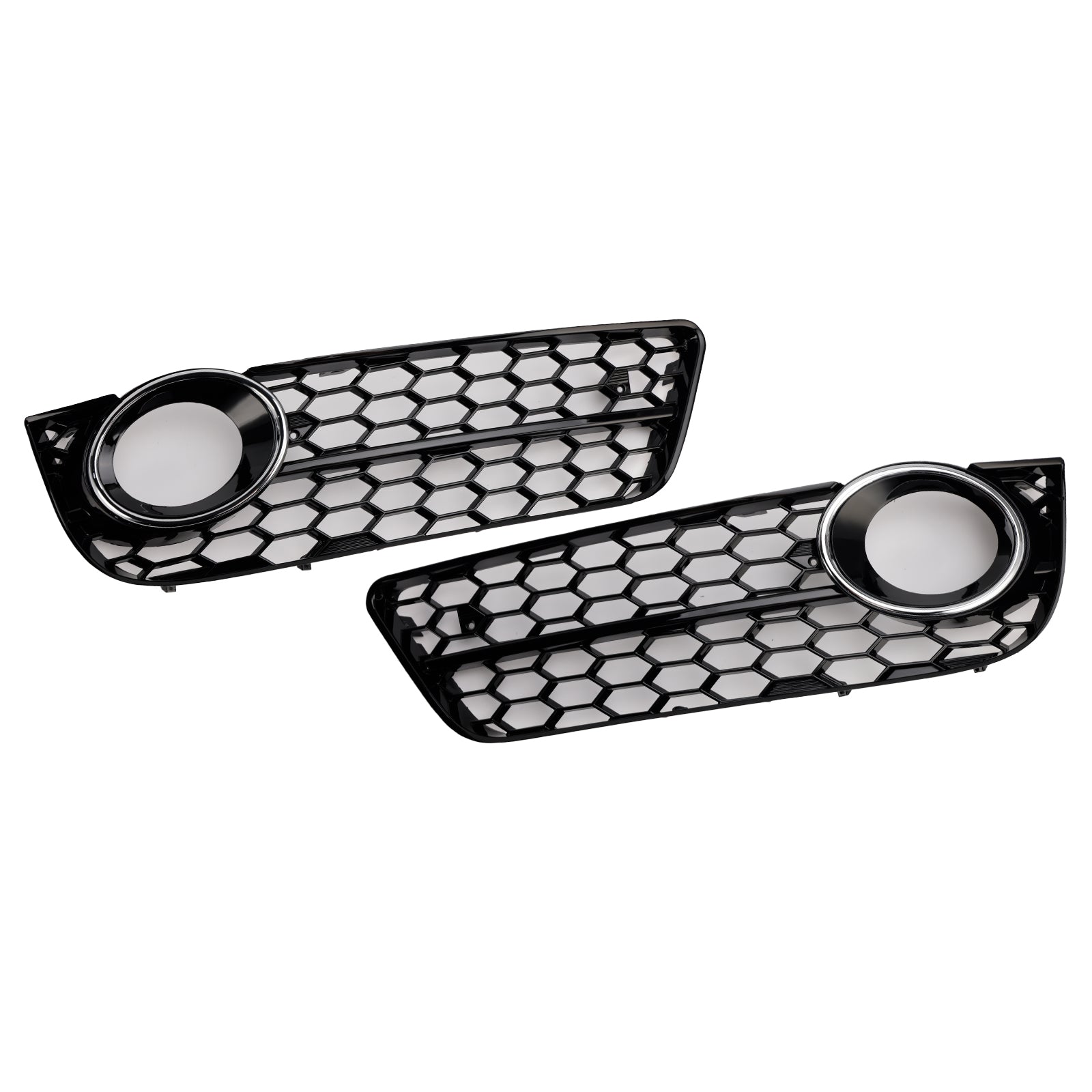 2007-2011 Audi A5 2sts Honeycomb Front Fog Lamp Cover Grille Grill 1522024