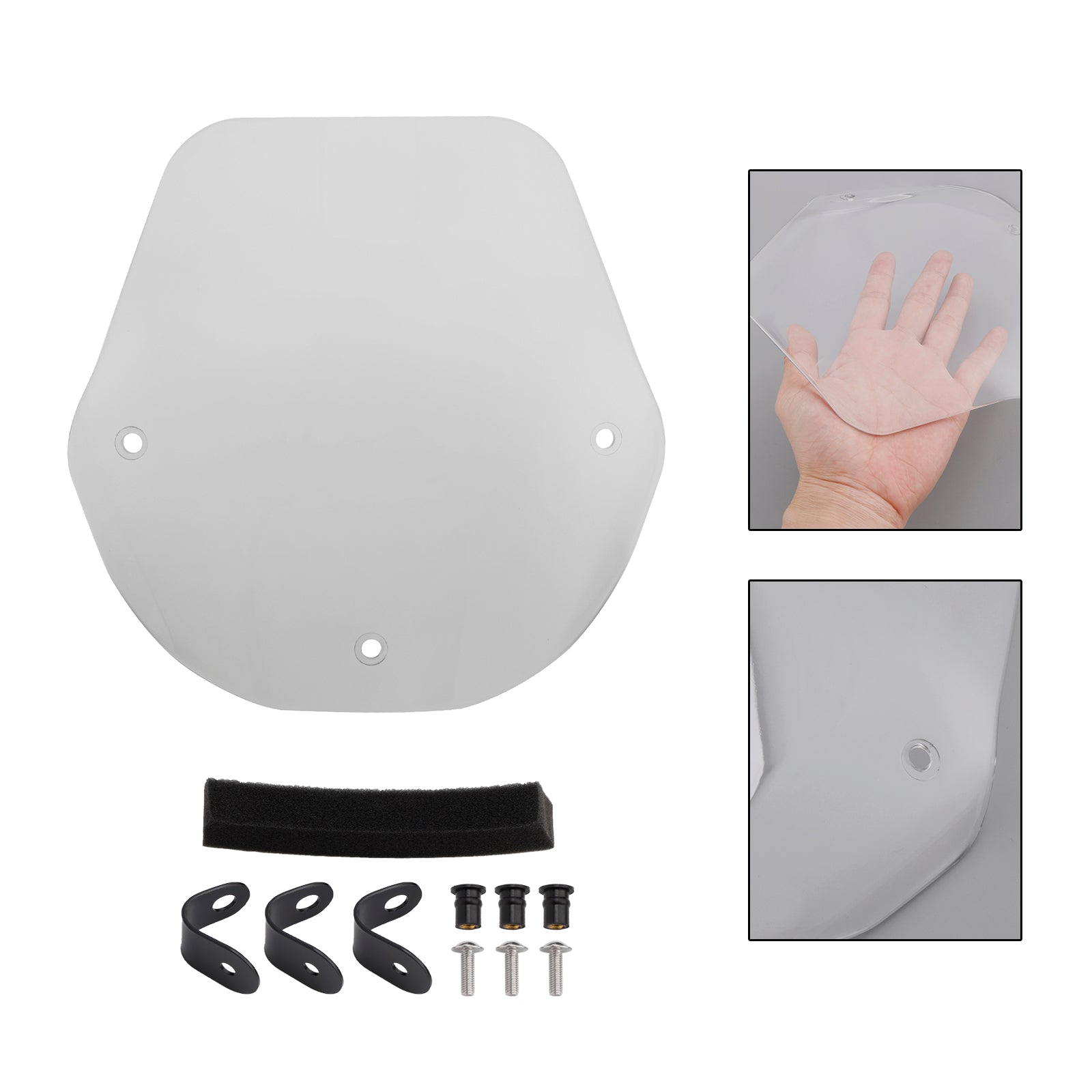 Windshield WindScreen + Bracket fit for Suzuki GSX-8S 2023-2024