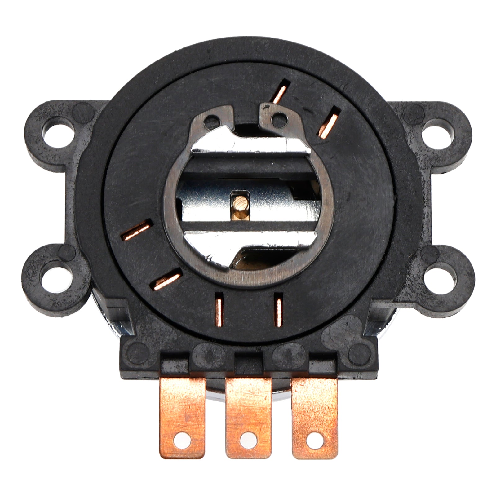 Chrome contactslot met sleutels voor Dyna FXDWG 96-10 Softail FXST FLST 00-10