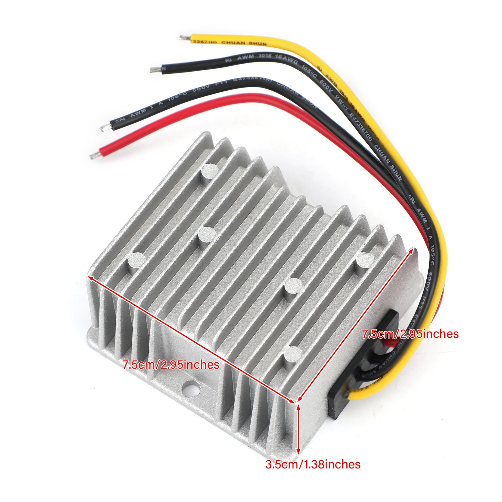Impermeável 24V a 12V 10A 120W Regulador de conversor de energia DC/DC