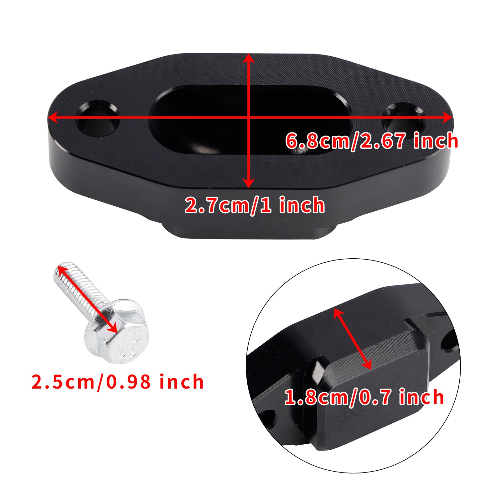 Kryt obtoku chladiča oleja (bez portov pre senzory) pre Gen III & Motor IV LS