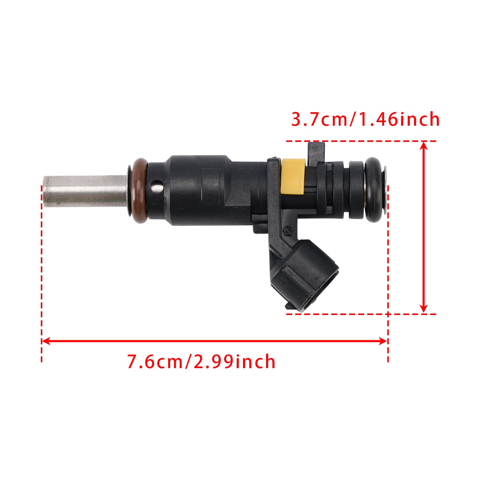 1Pcs Fuel Injector For Mini Cooper R55 R56 Peugeot 207/208 1.6 06-12 13537528176