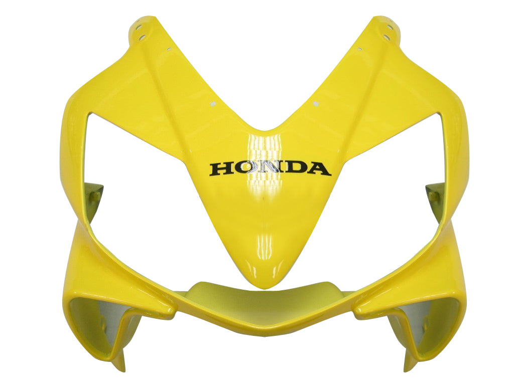 Honda CBR 600 F4i Jaune 2004-2007 & Carénages CBR Racing noirs génériques