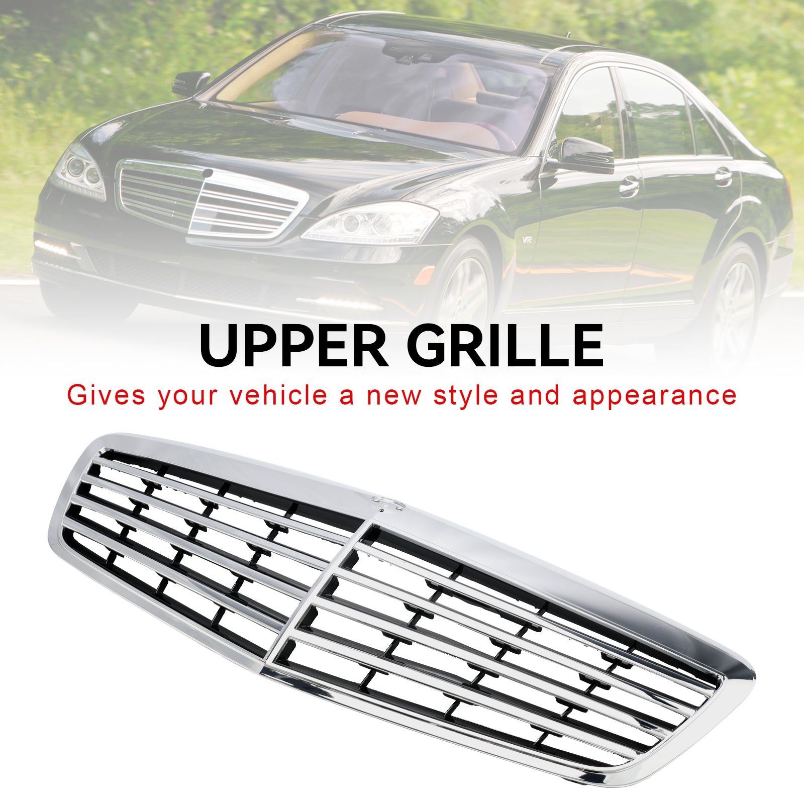 2010-2013 Mercedes-Benz S-klass W221 S550 S600 S63 S65 Frontgrill Grill