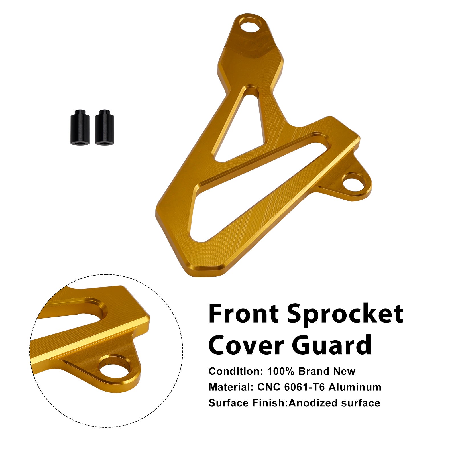 Front Sprocket Cover Guard For Suzuki DR-Z400SM 2000-2024 DRZ400/S/E