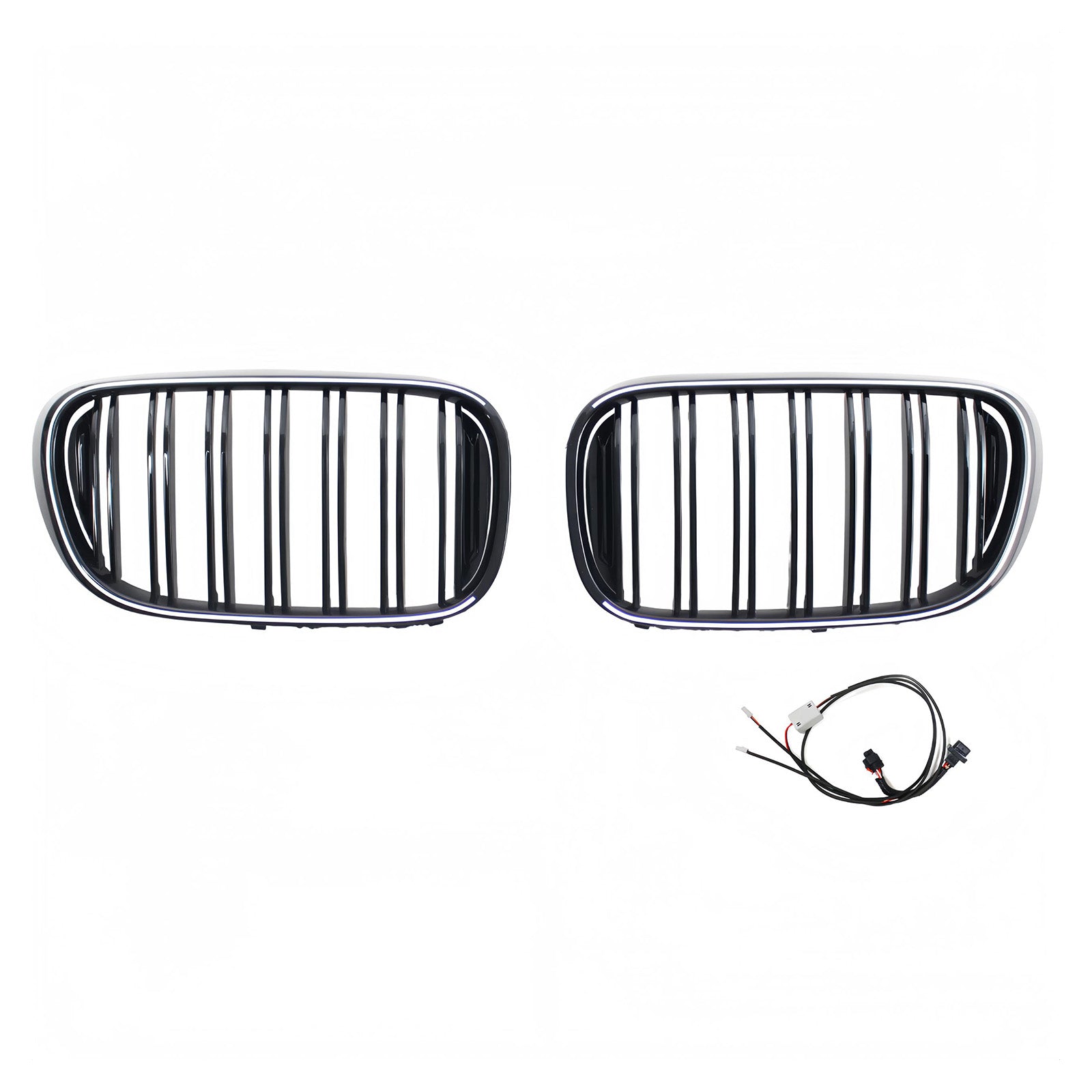 07.2015-01.2019 For BMW 7 Series G11 Long-Wheel Base Pre-Facelift Front Kidney Grill Grille
