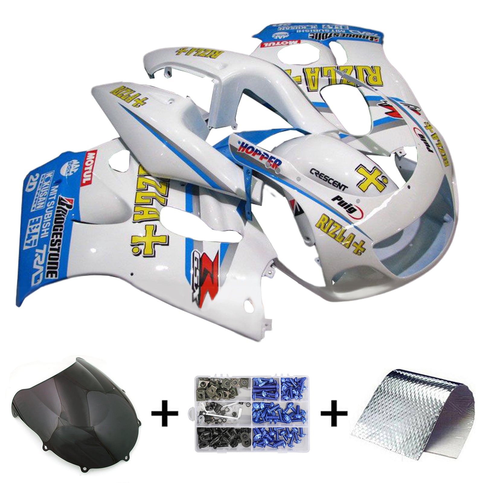 1996-2000 Suzuki GSXR600 1996-1999 GSXR750 Kit de camerage d'injection