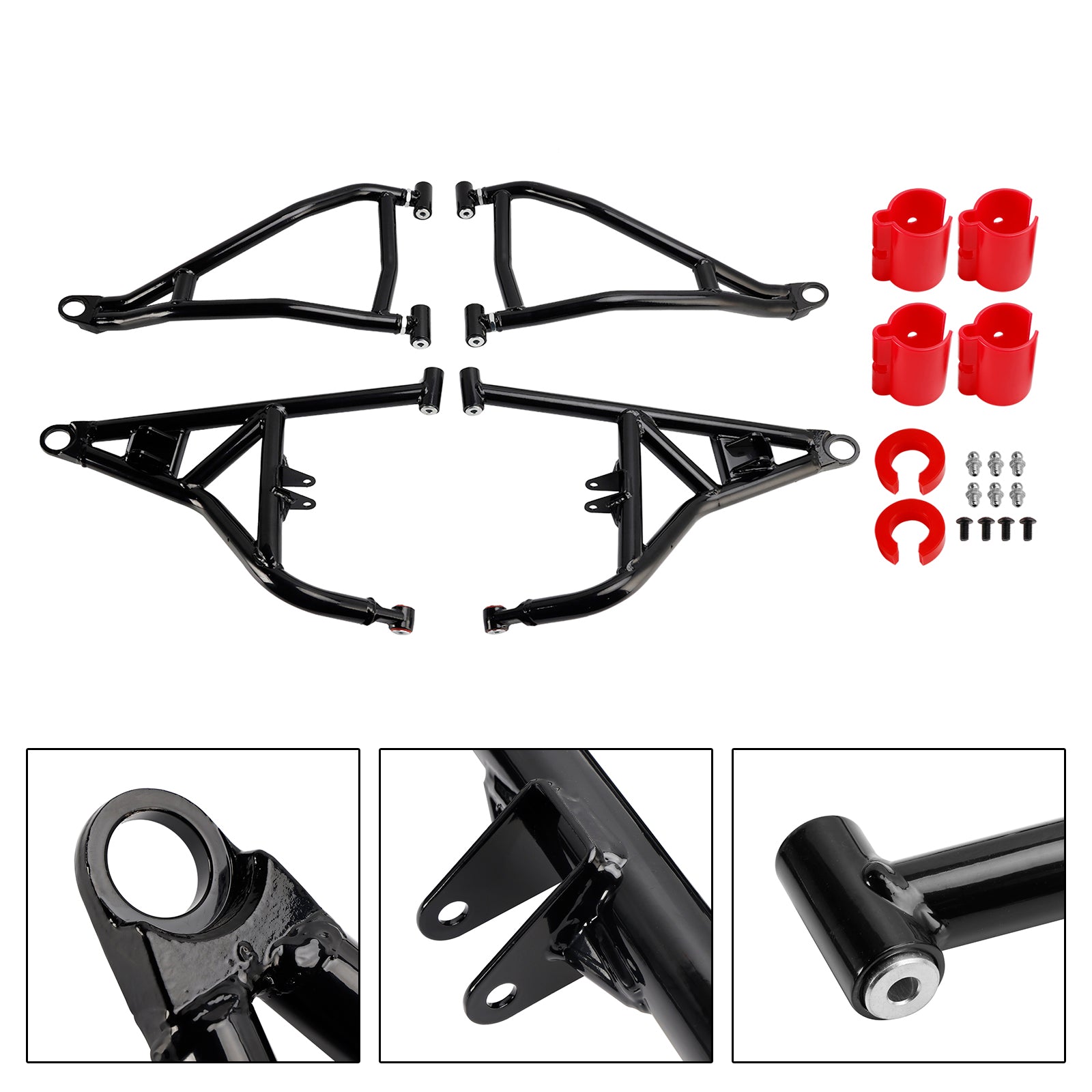 2016-2021 Polaris RZR XP Turbo Juego de brazo en A delantero superior inferior