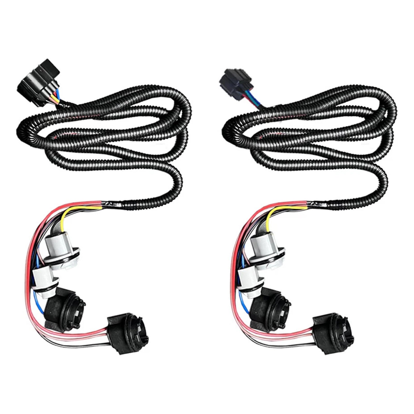 2PCS LH+RH Tail Harness Light For Chevy Silverado 1500 2500 3500 HD 2003-2006