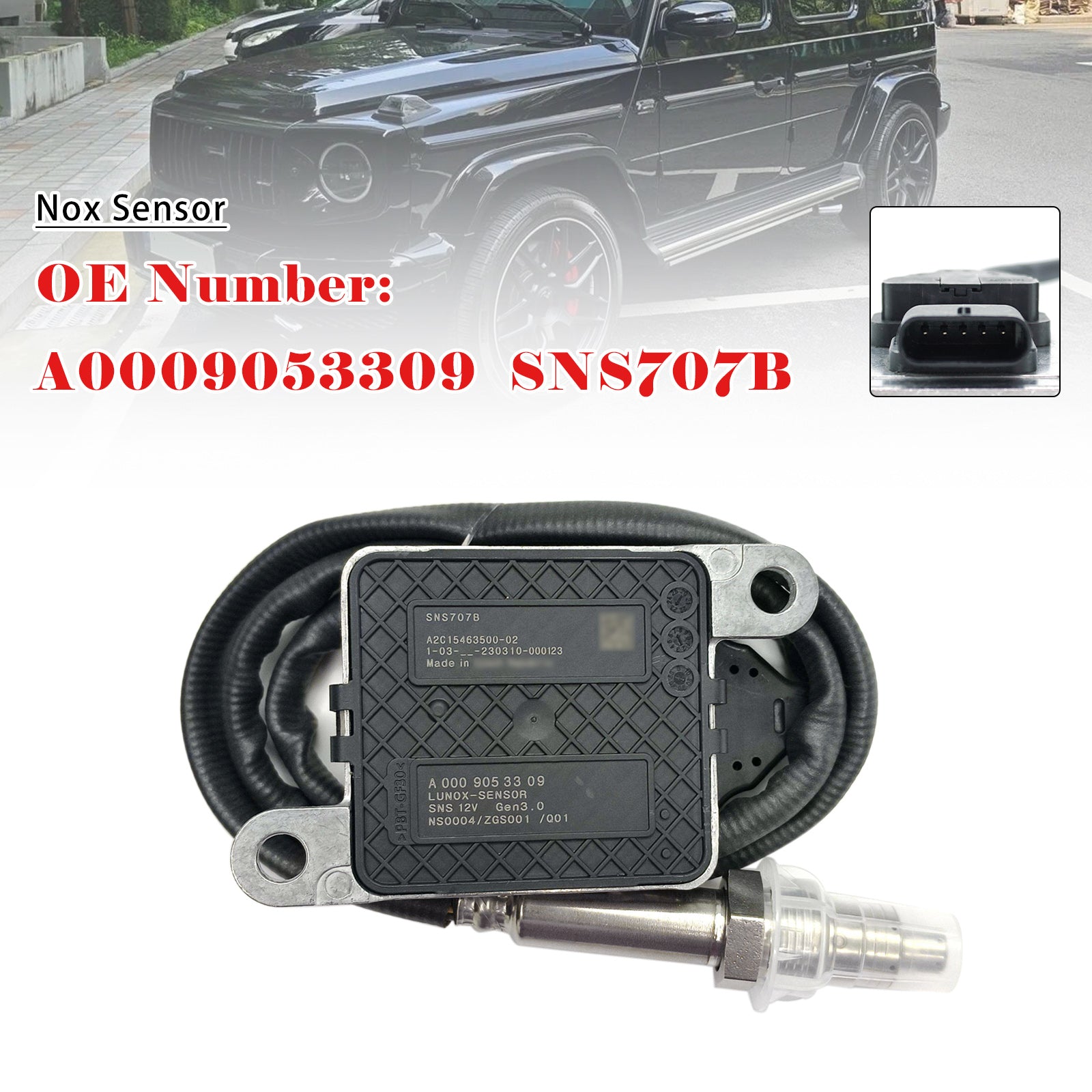 Nitrogen Oxide Sensor A0009053309 For Mercedes A B S G-CLASS VITO CLA GLB GLA