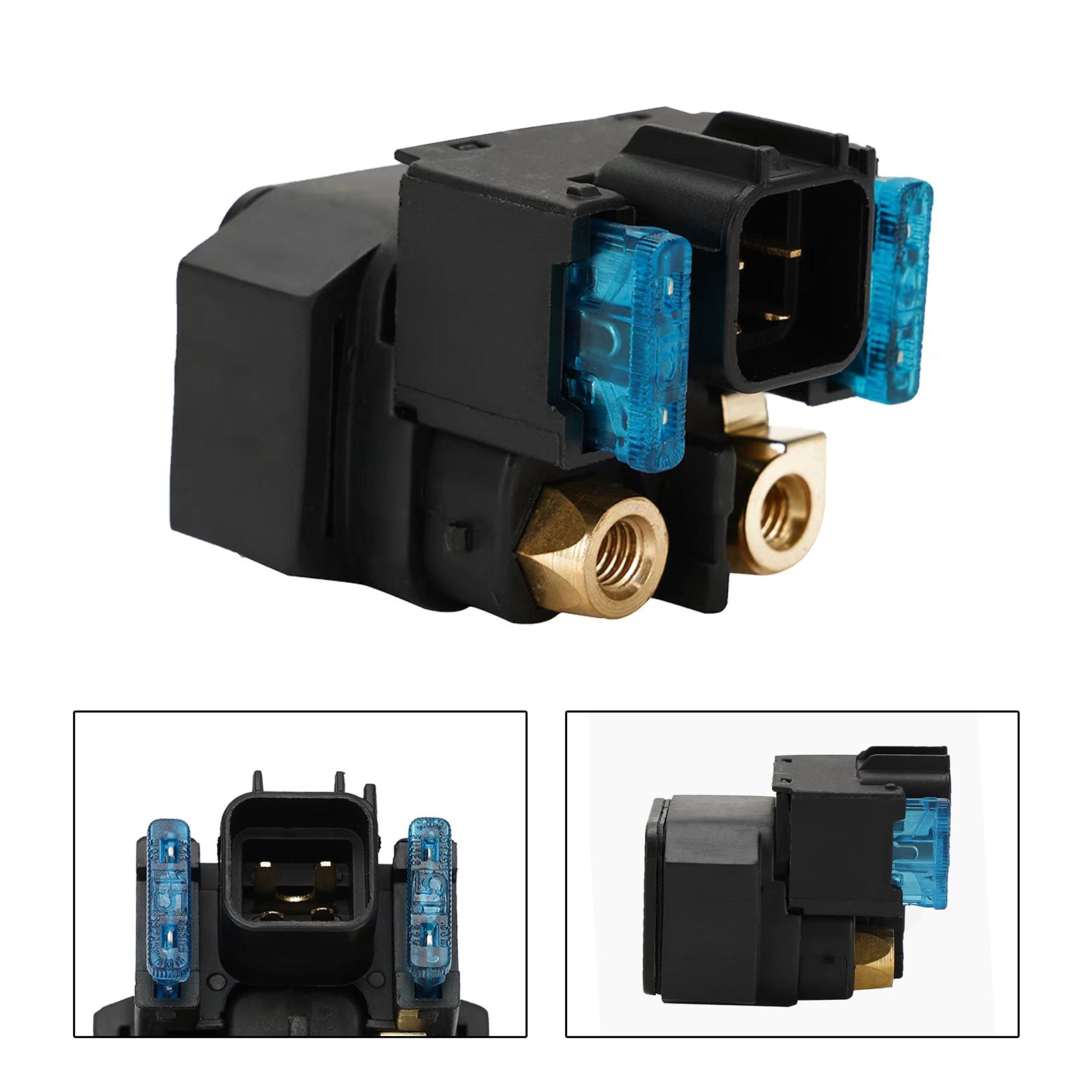 Relais de solénoïde de démarreur ajustement pour Yamaha YFM550 YFM700 Grizzly 550 700 3B4-81940-00