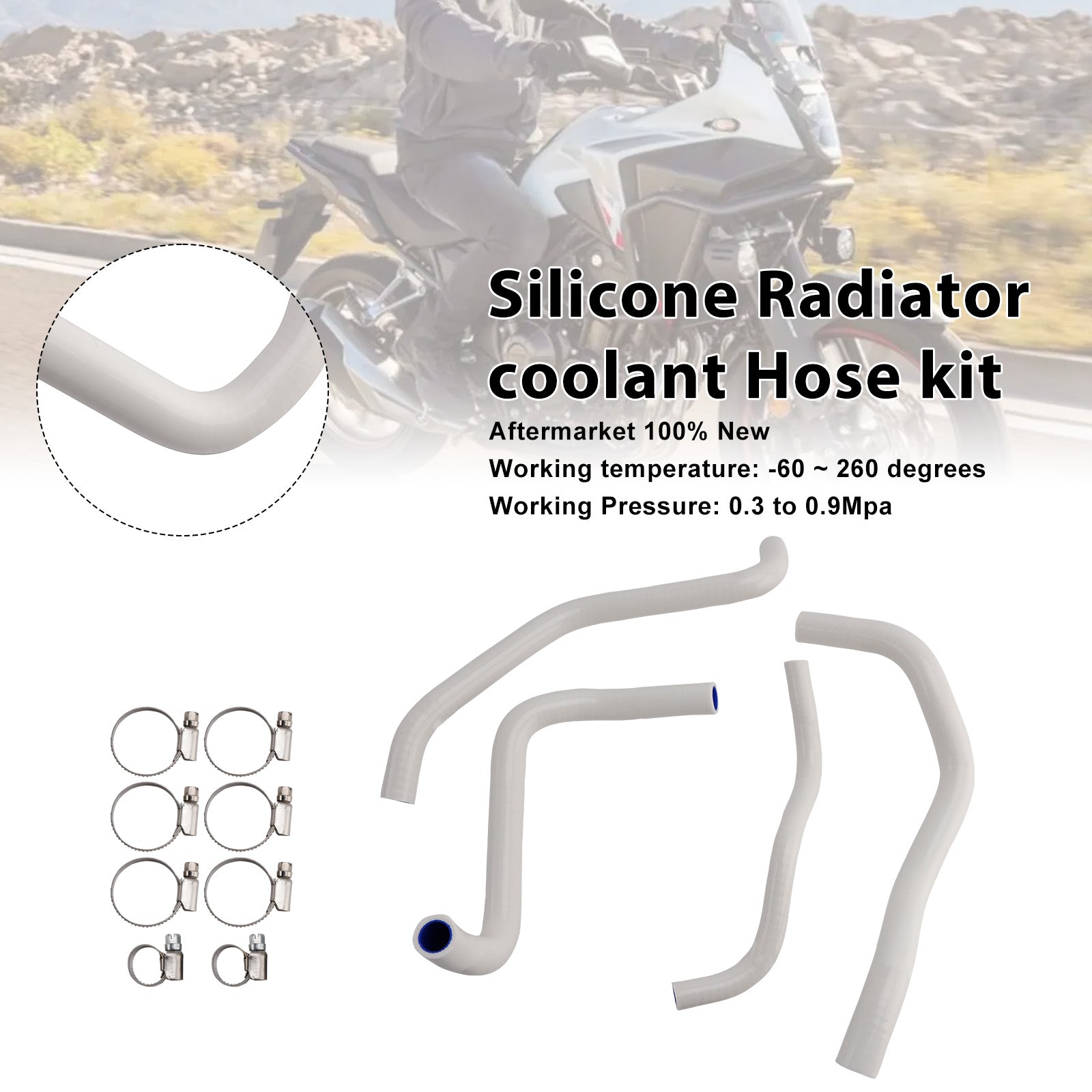 2013-2024 Honda CB500F/X/R Silicone Radiator coolant Hose