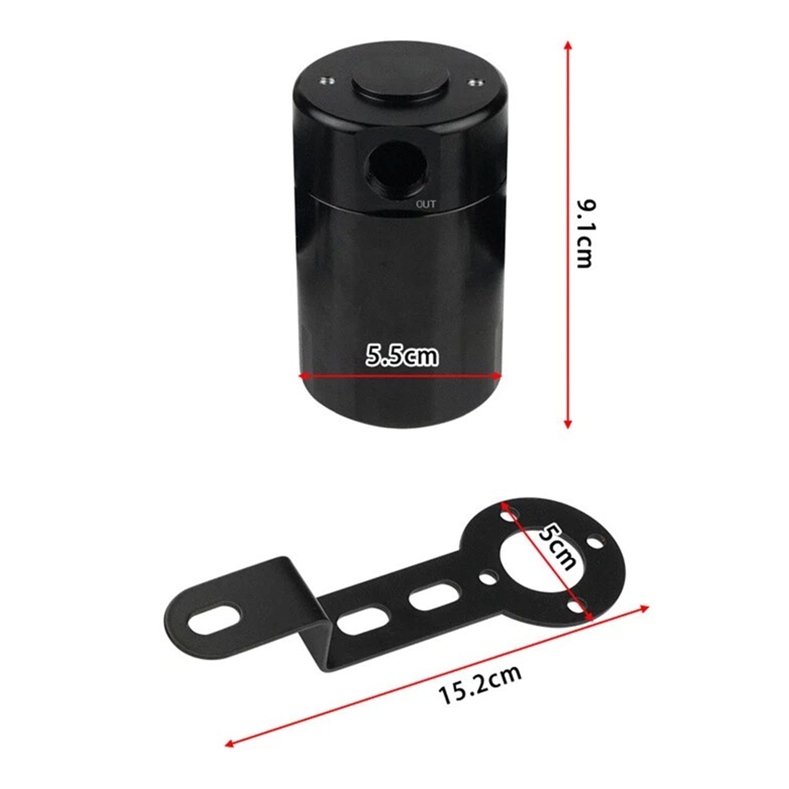 Catch Can Air Oil Separator För Chevy Silverado 2014-2018