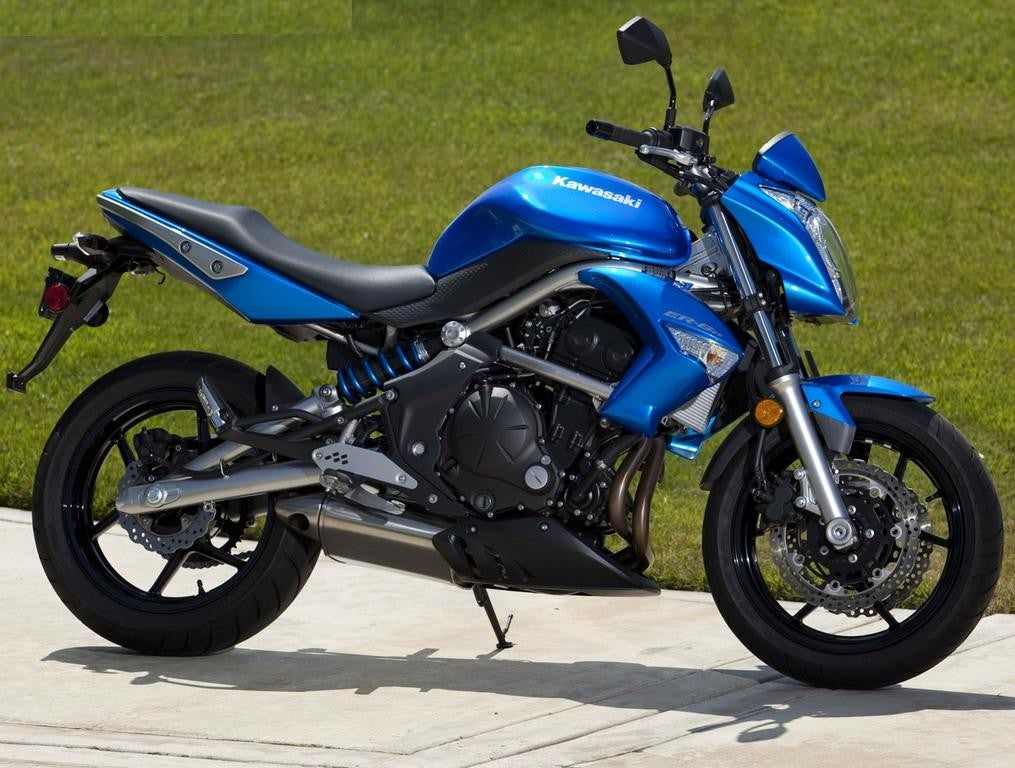 2009-2010 Kawasaki ER-6N Amotopart Kit de carenado de inyección Carrocería Plástico ABS # 104