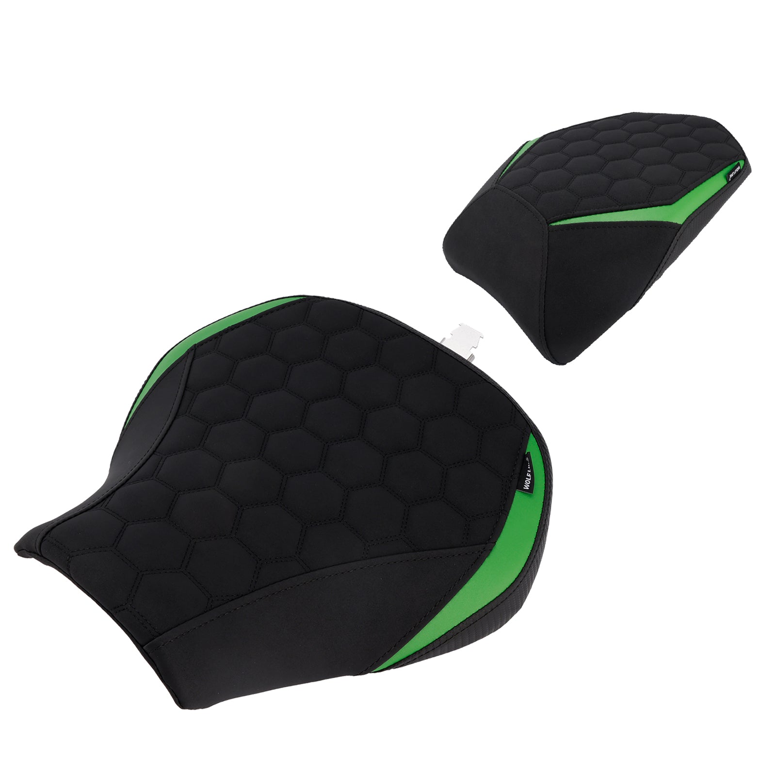 Lower Front W/ Rear Seat Driver Pillion Green2 For Kawasaki Ninja H2 Sx 22-25