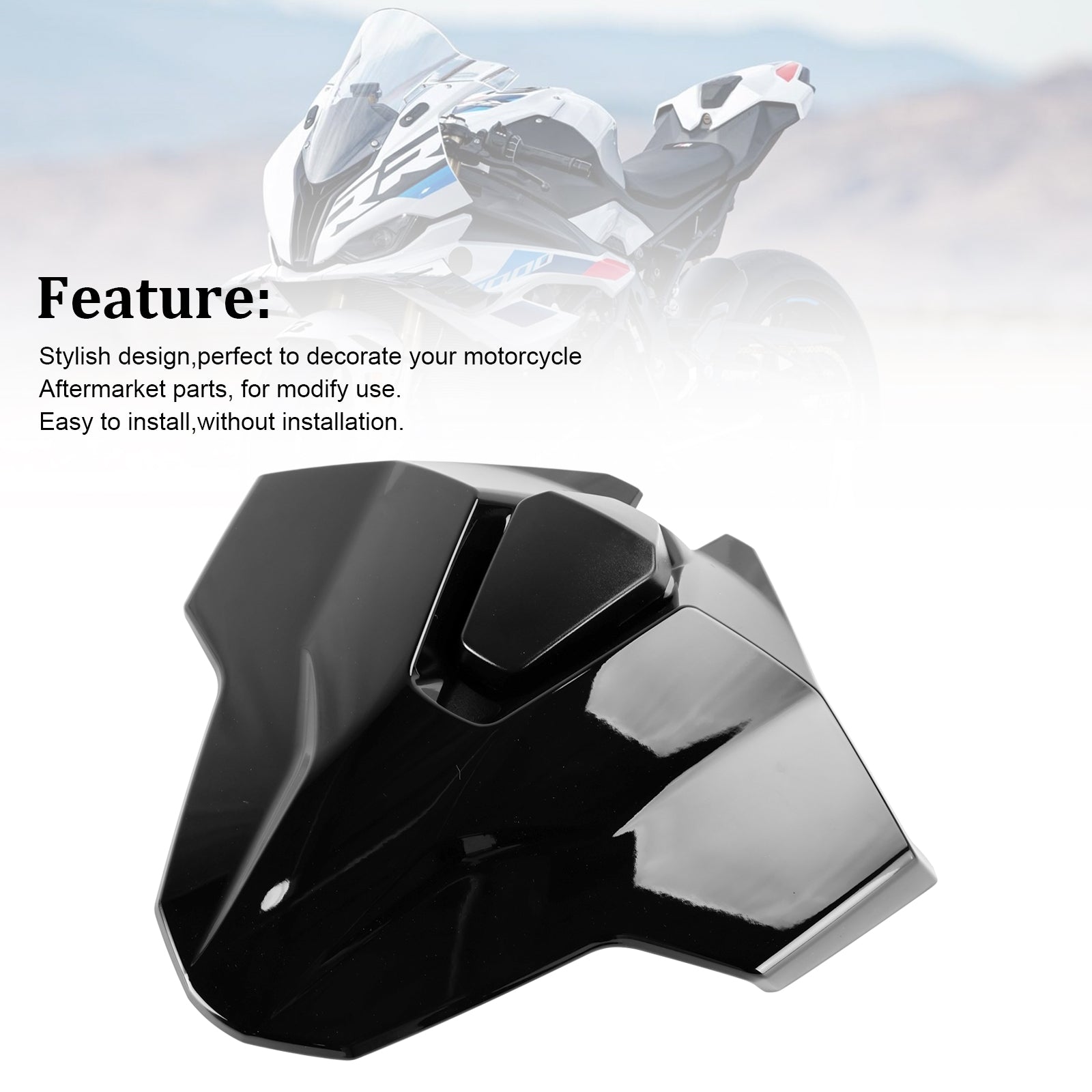 2023-2024 BMW S1000RR staart achterbankafdekking kuipkuip