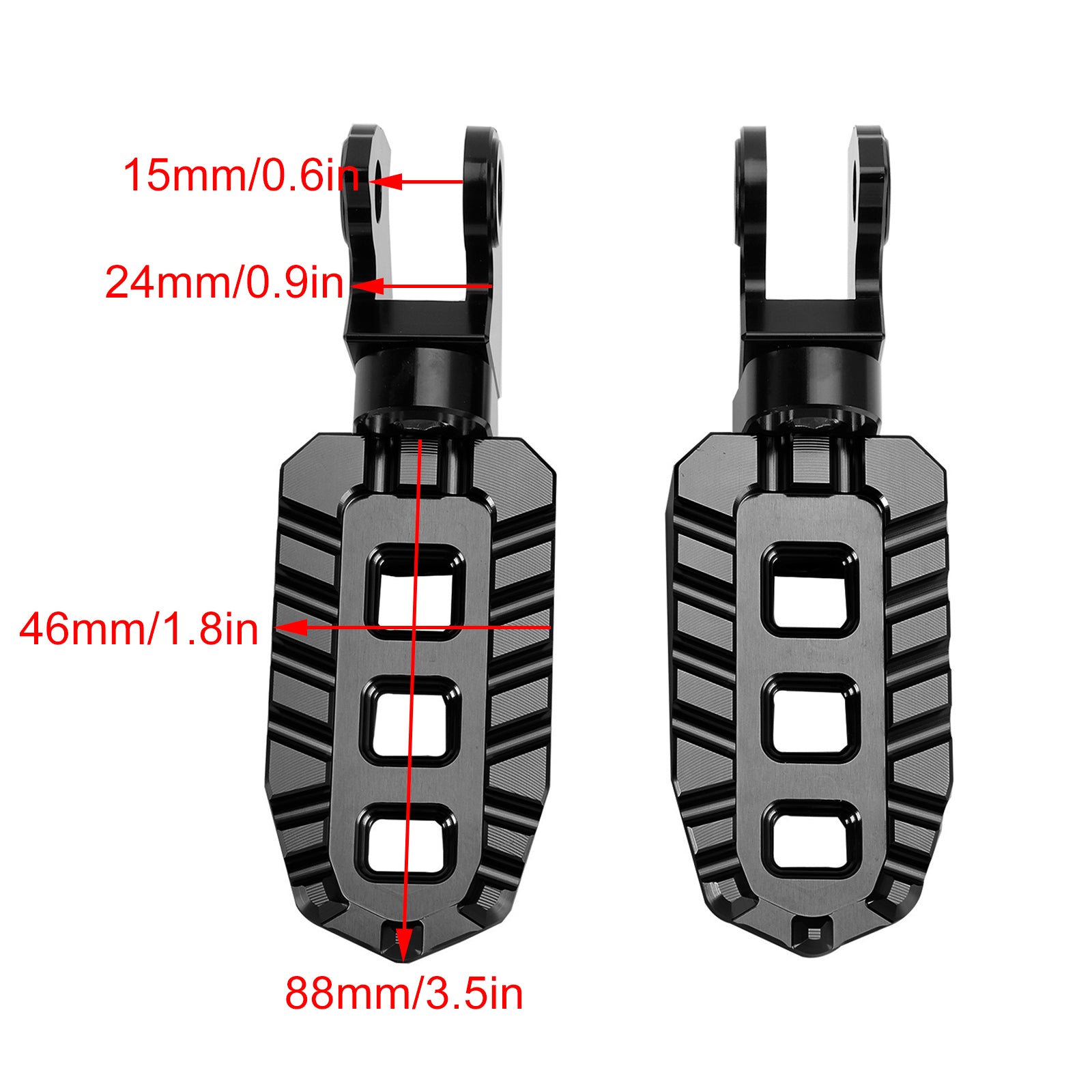 Pegs de pé de frente para os pés da frente Fit para Honda Rebel 250 300 500 cm 500/300/250 2017-2024