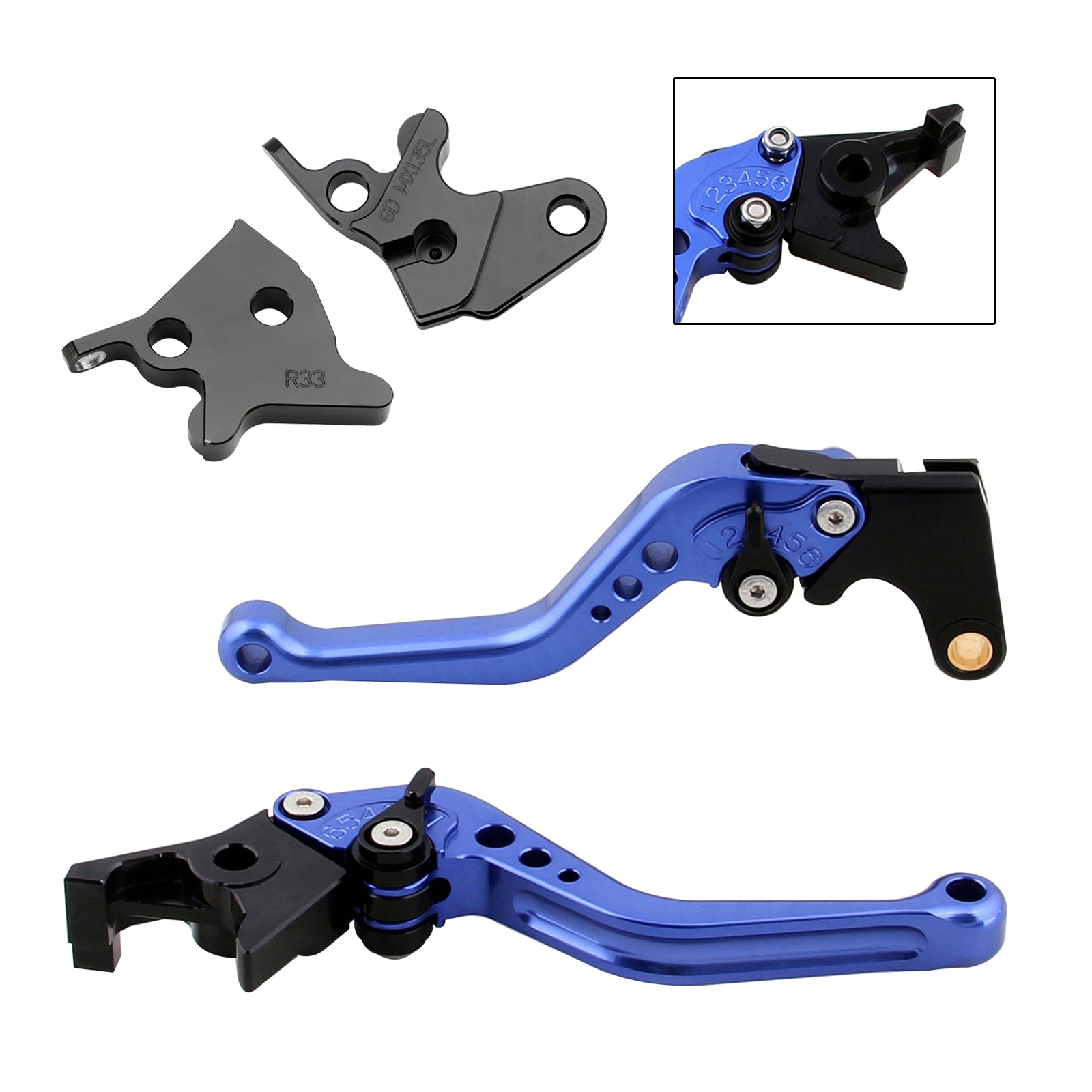 2005-2014 Yamaha YBR125 Ny kort clutchbremsespak