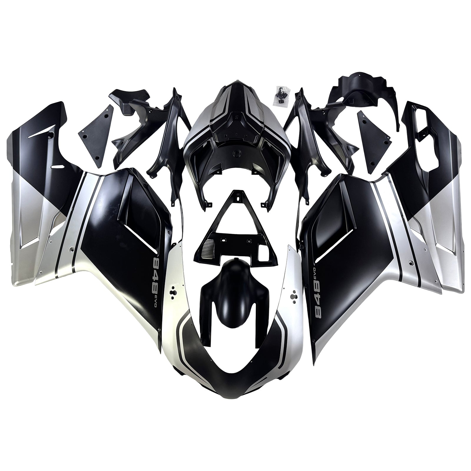 Fairing Kit Bodywork ABS fit For Ducati 1098 1198 848 2007-2011