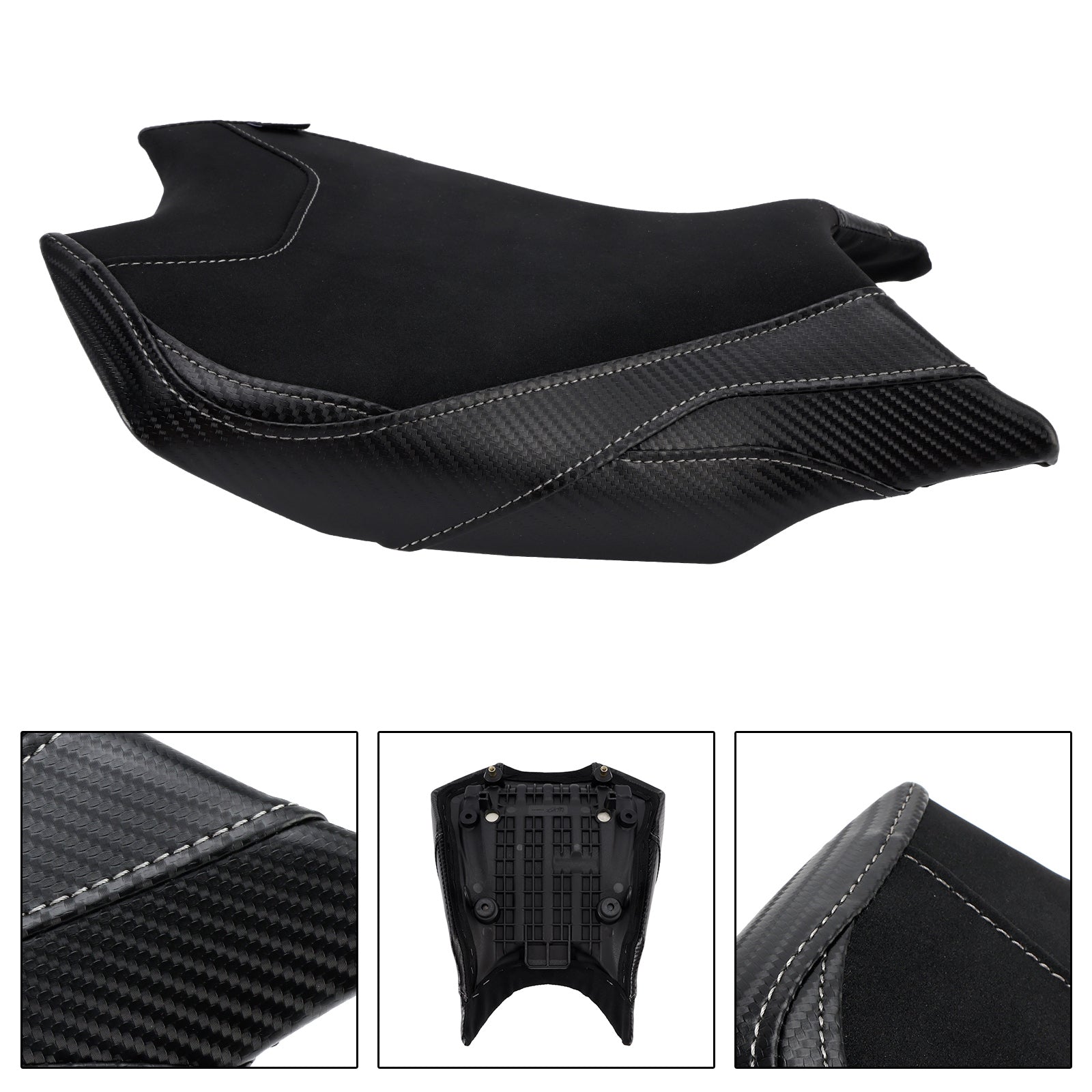 Asiento delantero del conductor Raider Sillín de pasajero Multi para Honda Cbr250Rr 2017-2024 23 Azul