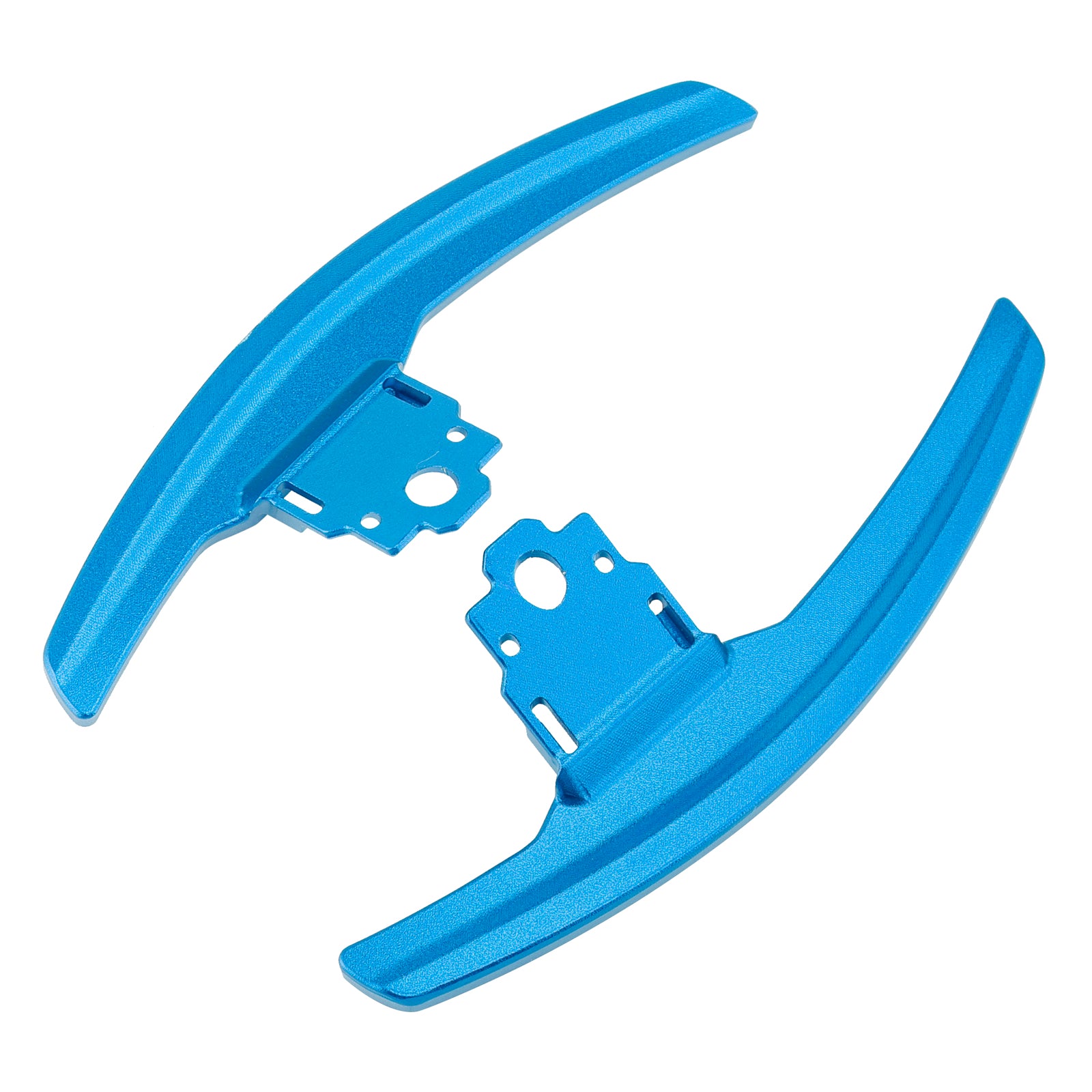 Extension de levier de vitesse à palettes, pour BMW série F F30 F31 F32 F10 X3 X5, aluminium bleu