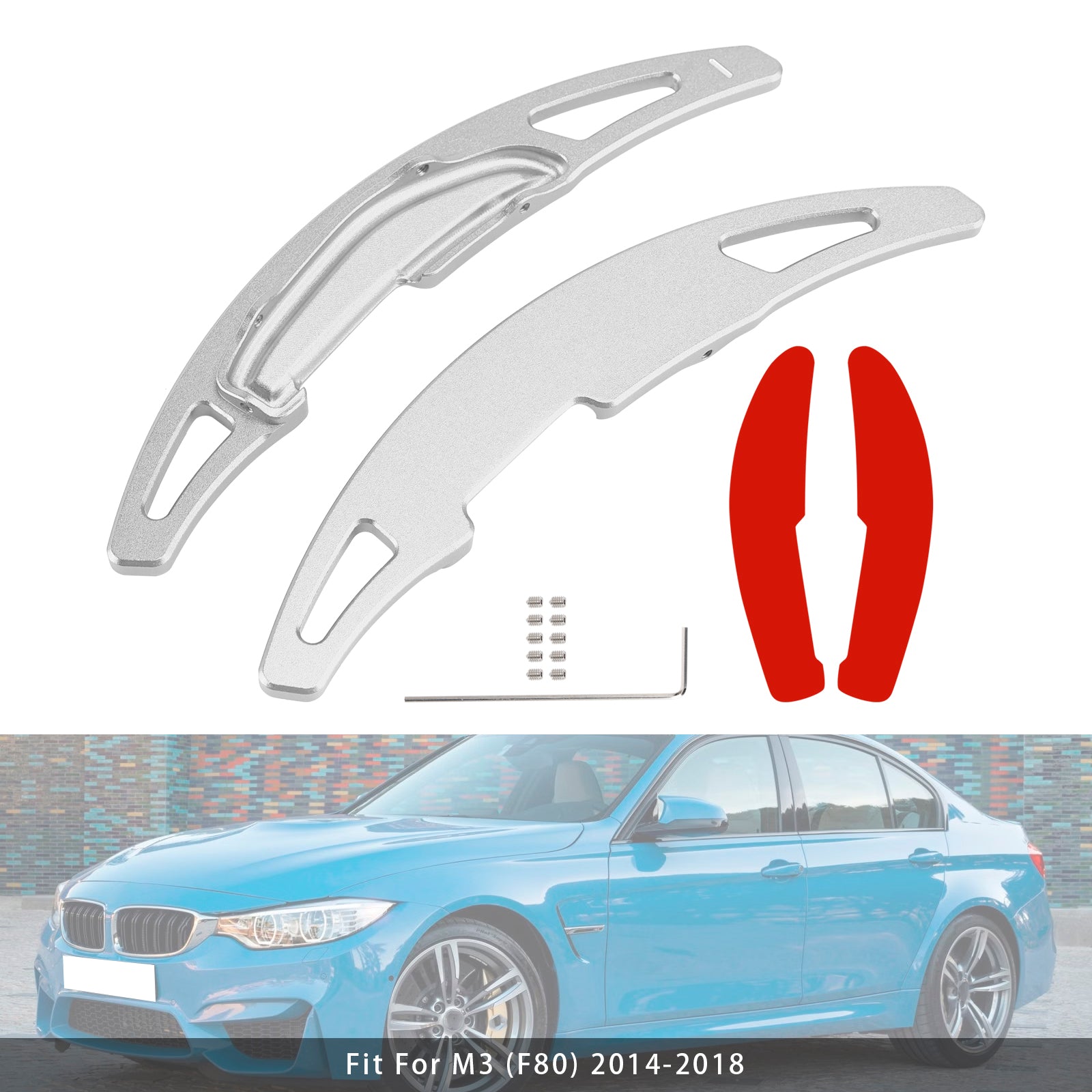 Ratthjulets skifterforlengelse for BMW M3 M4 x5m x6m aluminium