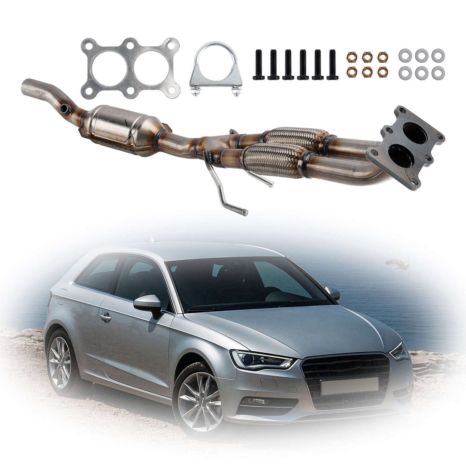 2006-2013 Seat Altea 1.6 75 kW 102 PS Converter catalítico