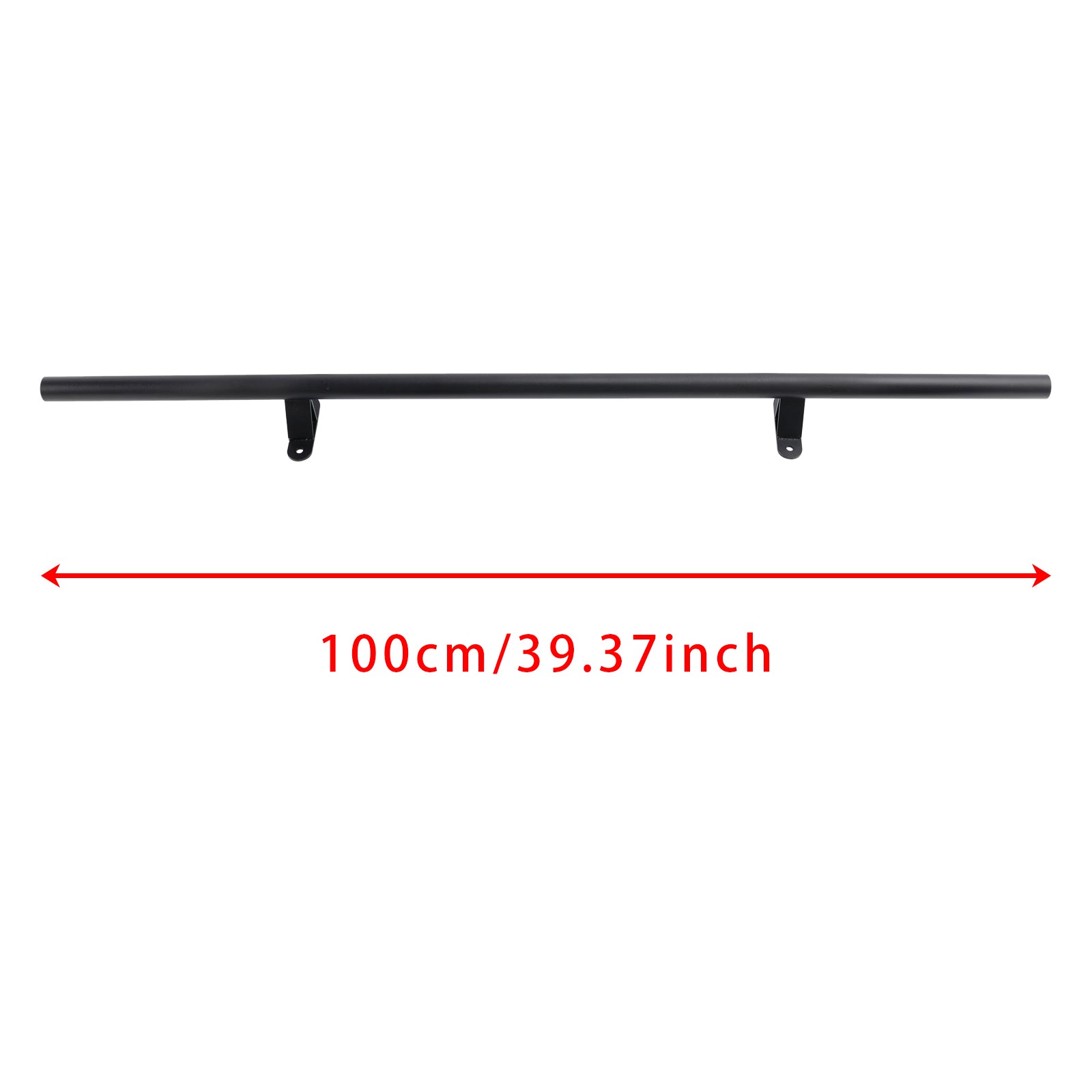 Rolling Library Sliding Ladder Hardware Kit com freio de 3,3 pés de tubo redondo