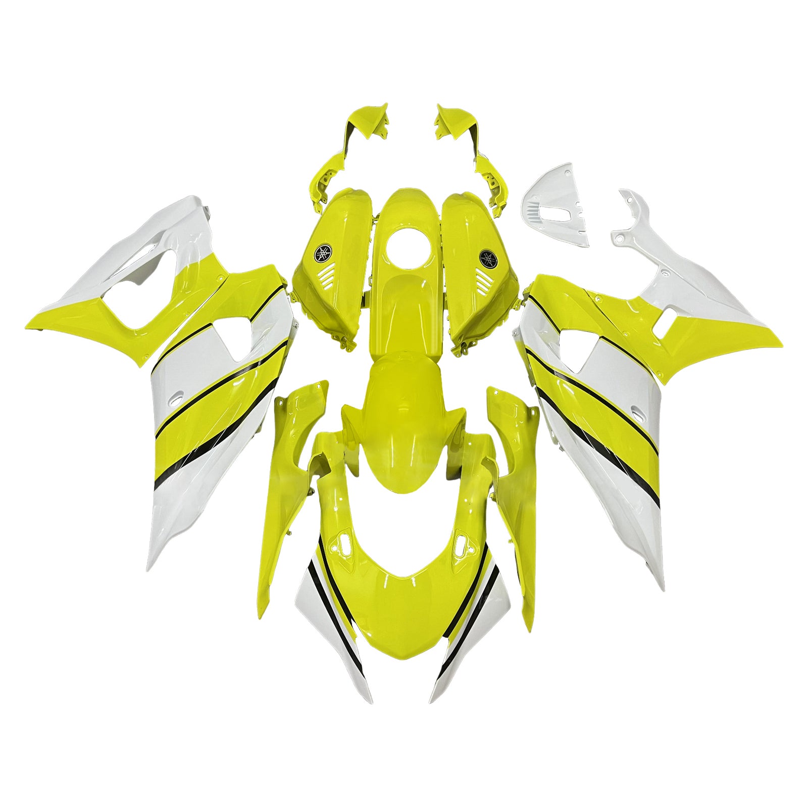 Injectiekuipset carrosserie kunststof ABS geschikt voor Yamaha YZF-R7 2021-2025