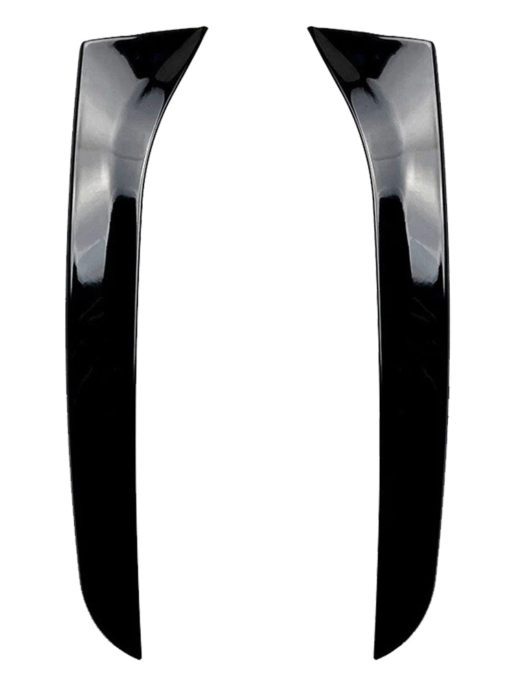 Glanzend zwart paar achterruit zijvleugelspoiler voor VW Passat B7 Wagon 11-15