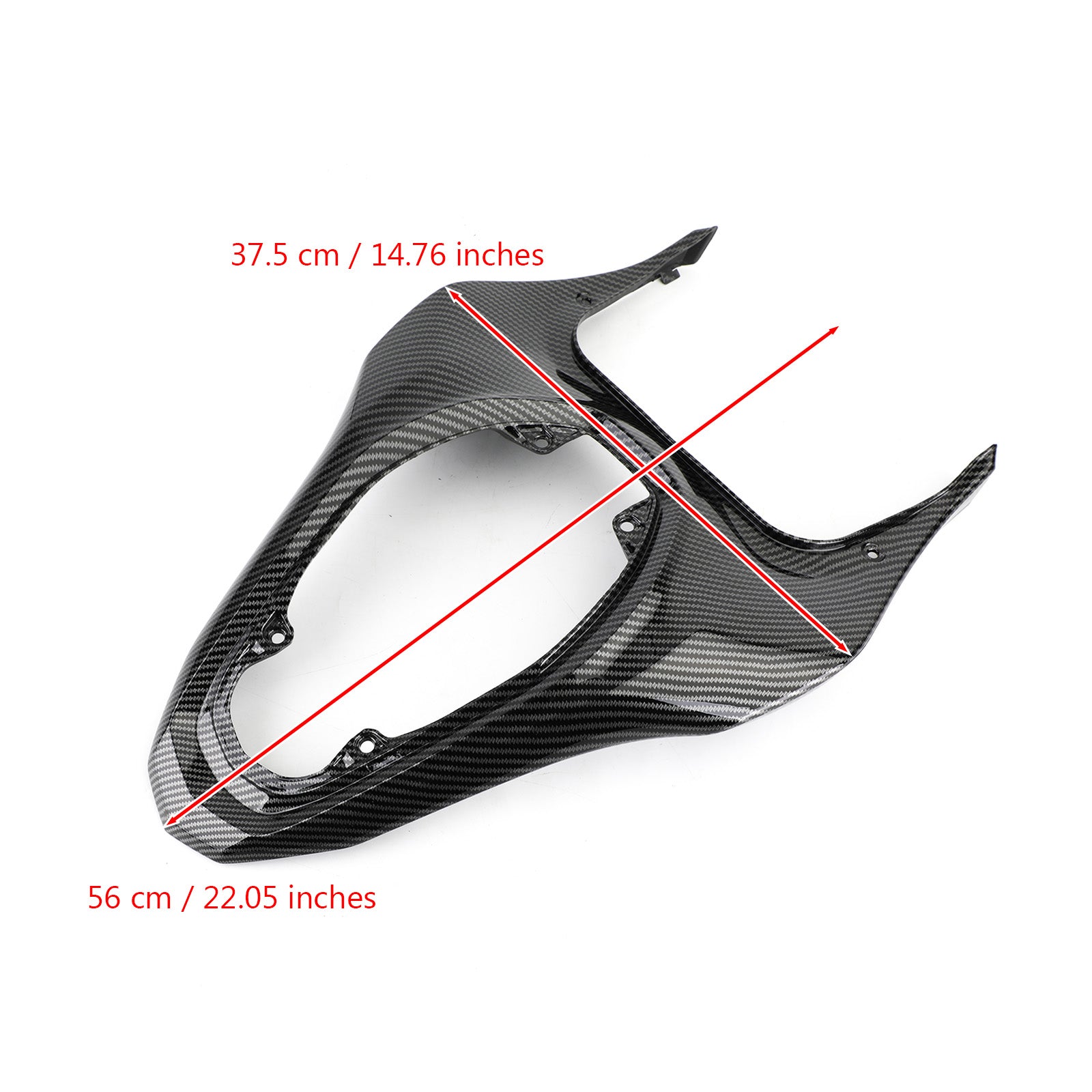 Couvercle de carénage de siège arrière de moto Kawasaki Z900 2017 – 2024, capot en carbone