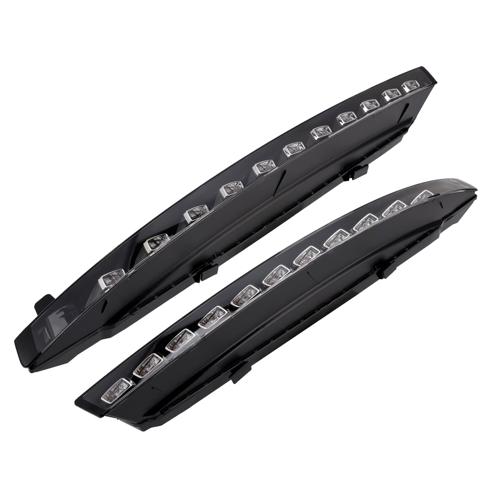 2010-2015 Audi Sport Version Q7 Pair Front Bumper 11 LED Turn Signal Fog Light