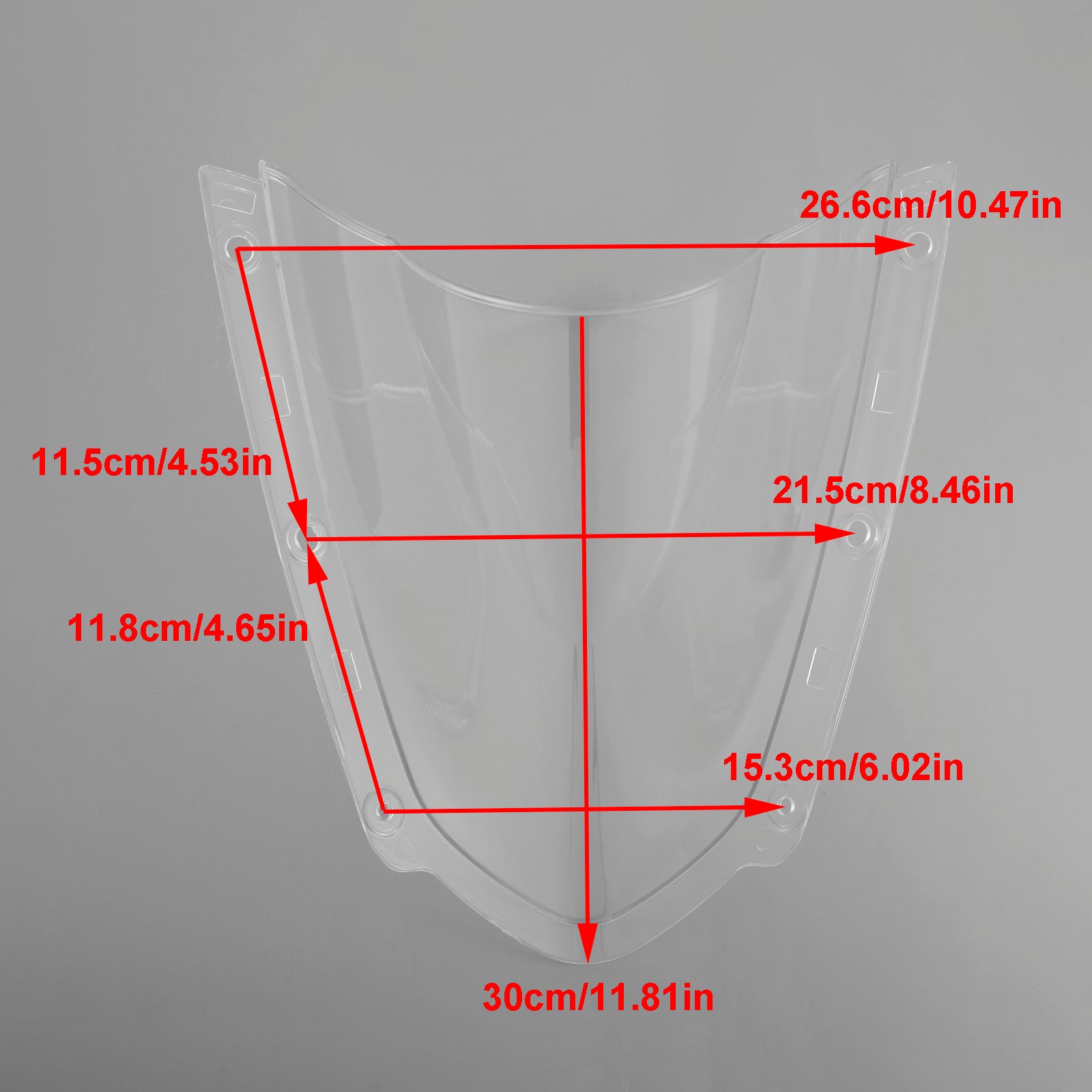 2021-2023 Kawasaki Ninja ZX-10R vindrutan vindskärmskydd