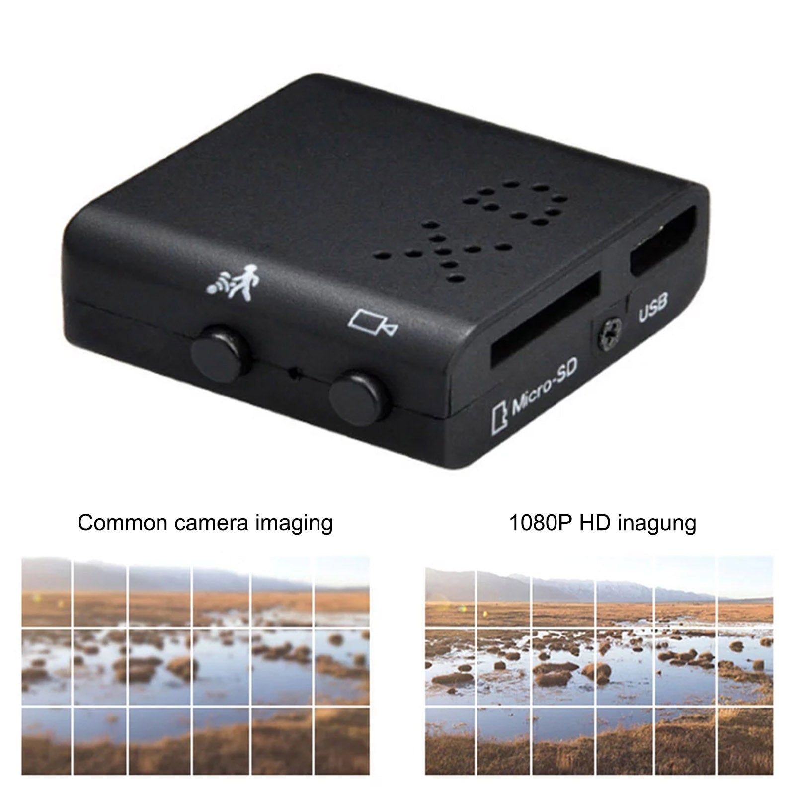 1080P Mini HD Camera Motion Home Security Opname Cam Nachtzicht