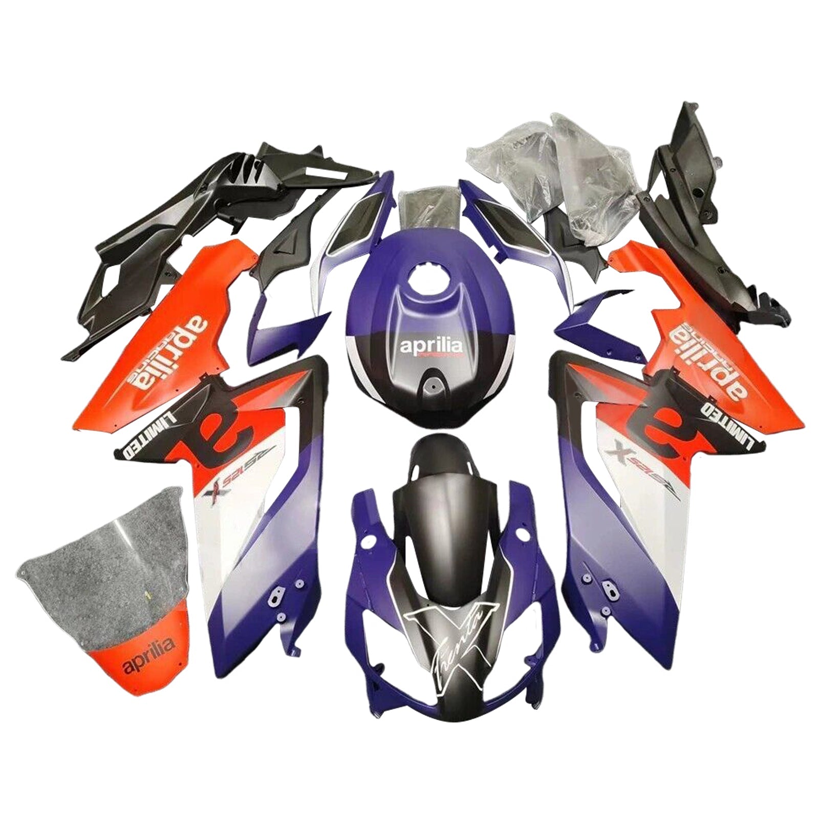 2006-2011 Aprilia Rs125 Fairing Kit Bodywork Plastic ABS