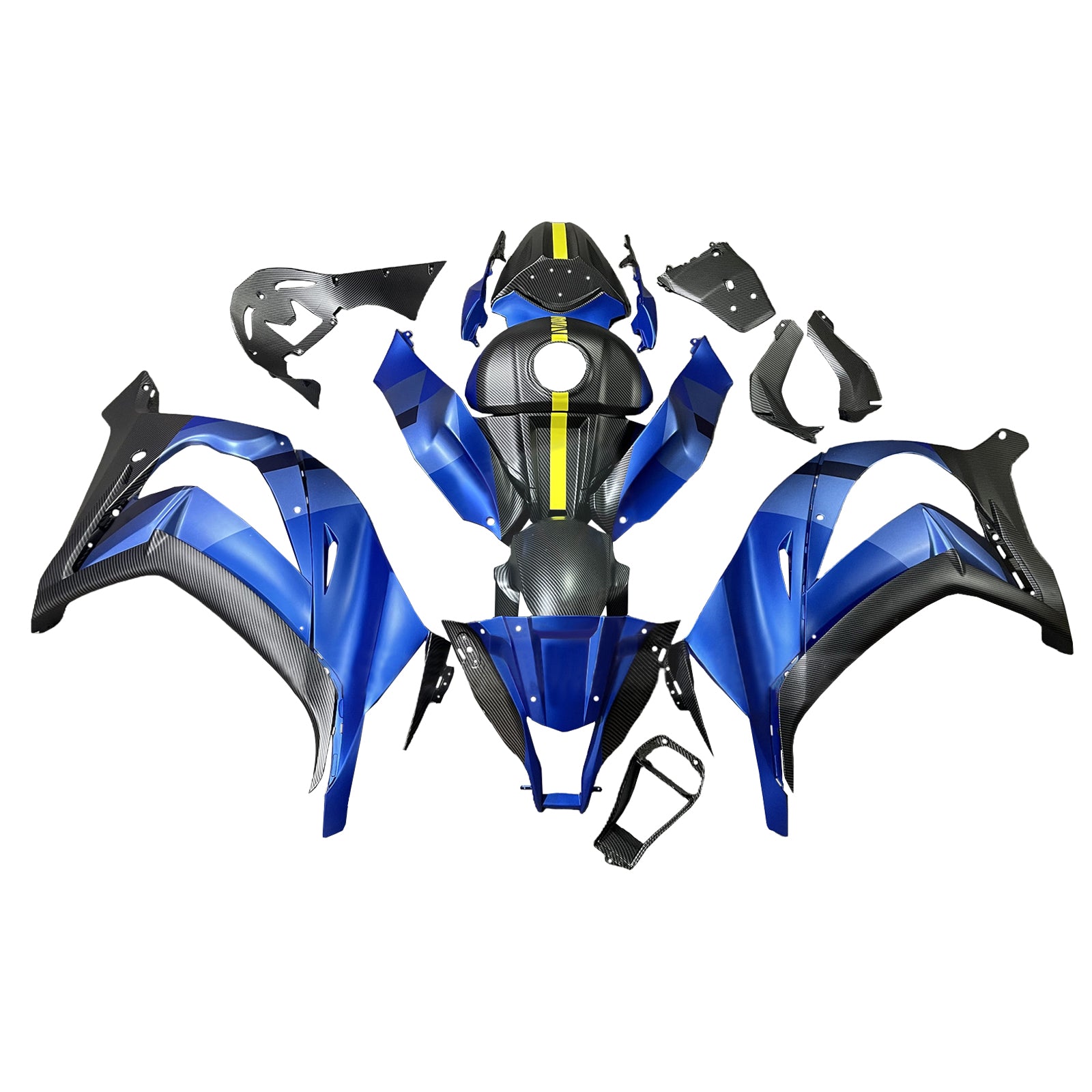 Kit de carénage injection de carrosserie en plastique ABS FAUS