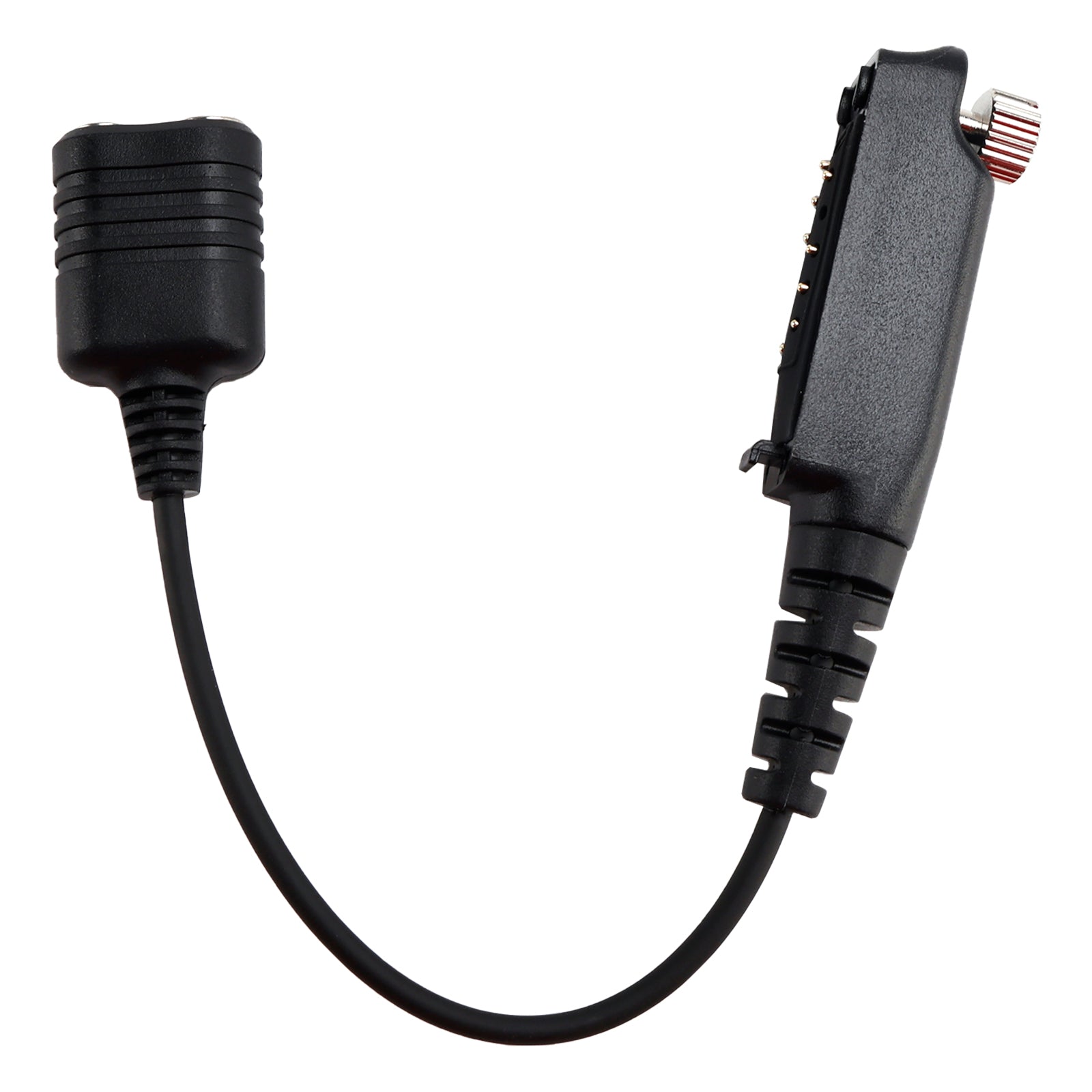 K Interface 2Pin Headset Port Converter Cable for Sepura STP8000 STP8030 STP8035