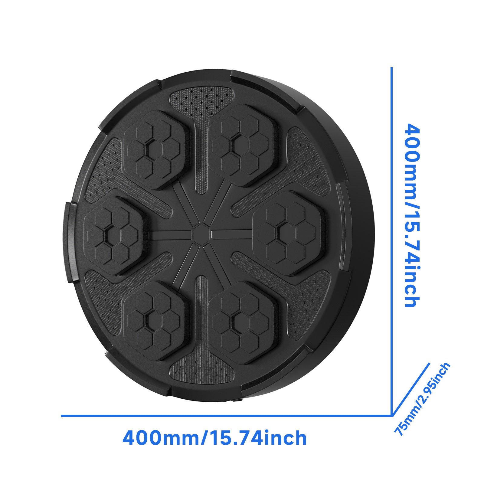 Wall Mount Boxing Training Target Rechargeable Bluetooth Music Indoor React Exercise Machine